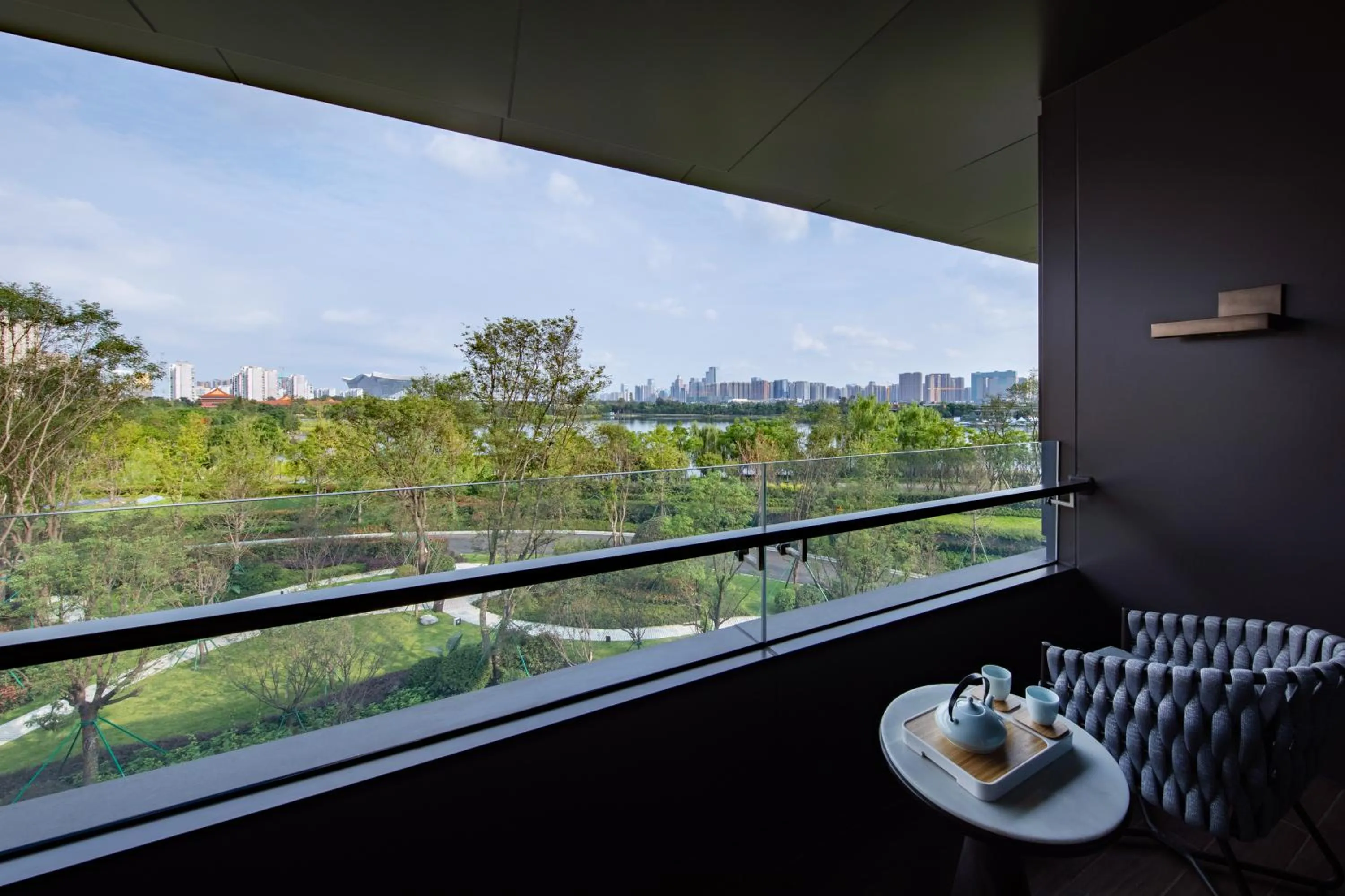 Balcony/Terrace in Gran Melia Chengdu