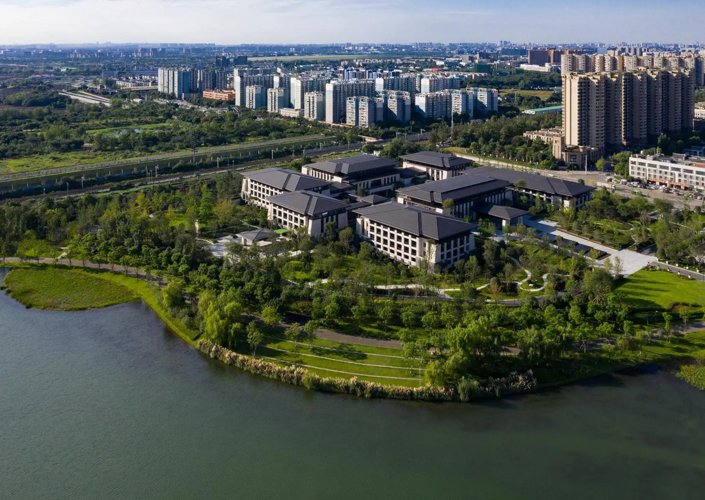 Bird's eye view in Gran Melia Chengdu Bird's eye view in Gran Melia Chengdu