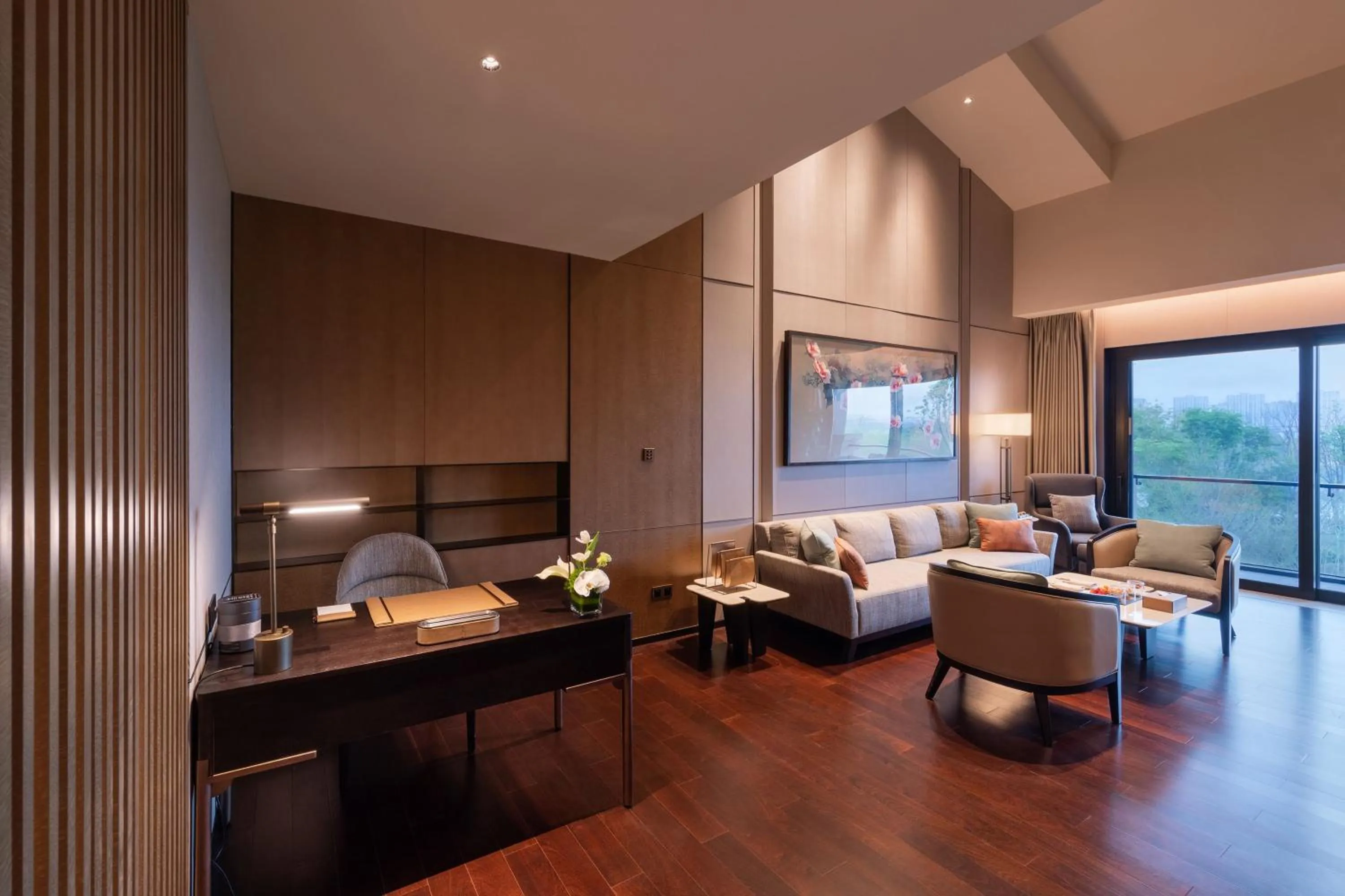 Living room in Gran Meliá Chengdu