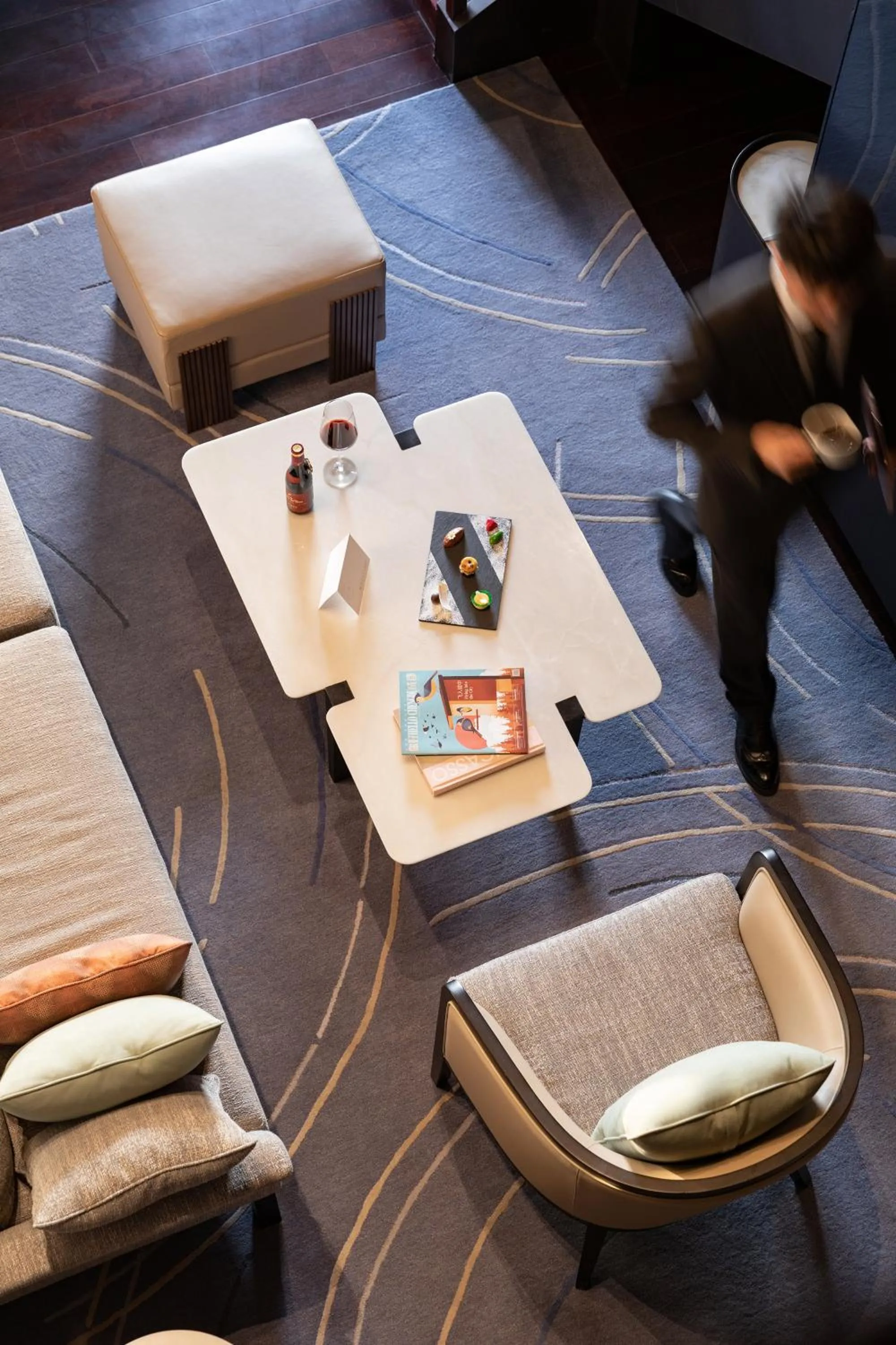 Living room in Gran Melia Chengdu