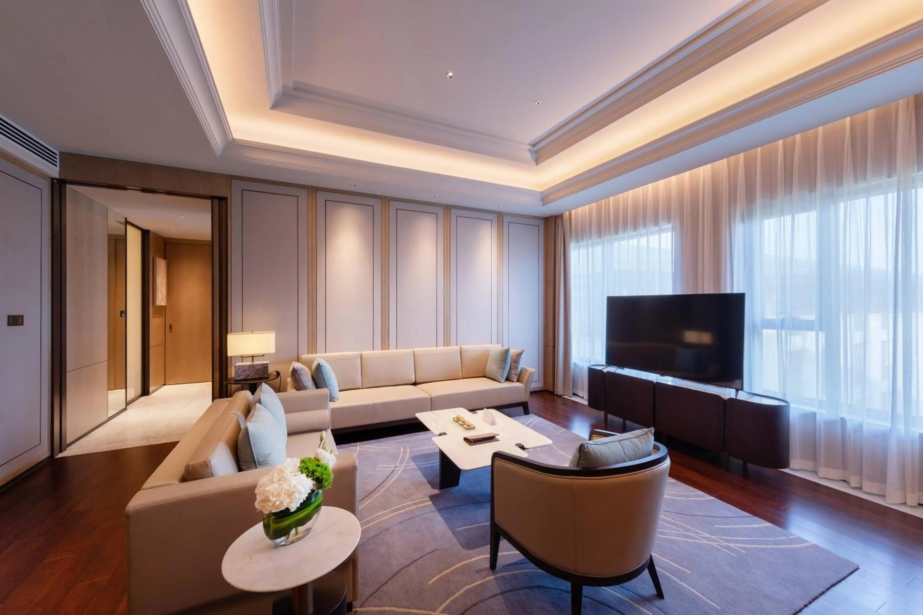 Living room in Gran Meliá Chengdu