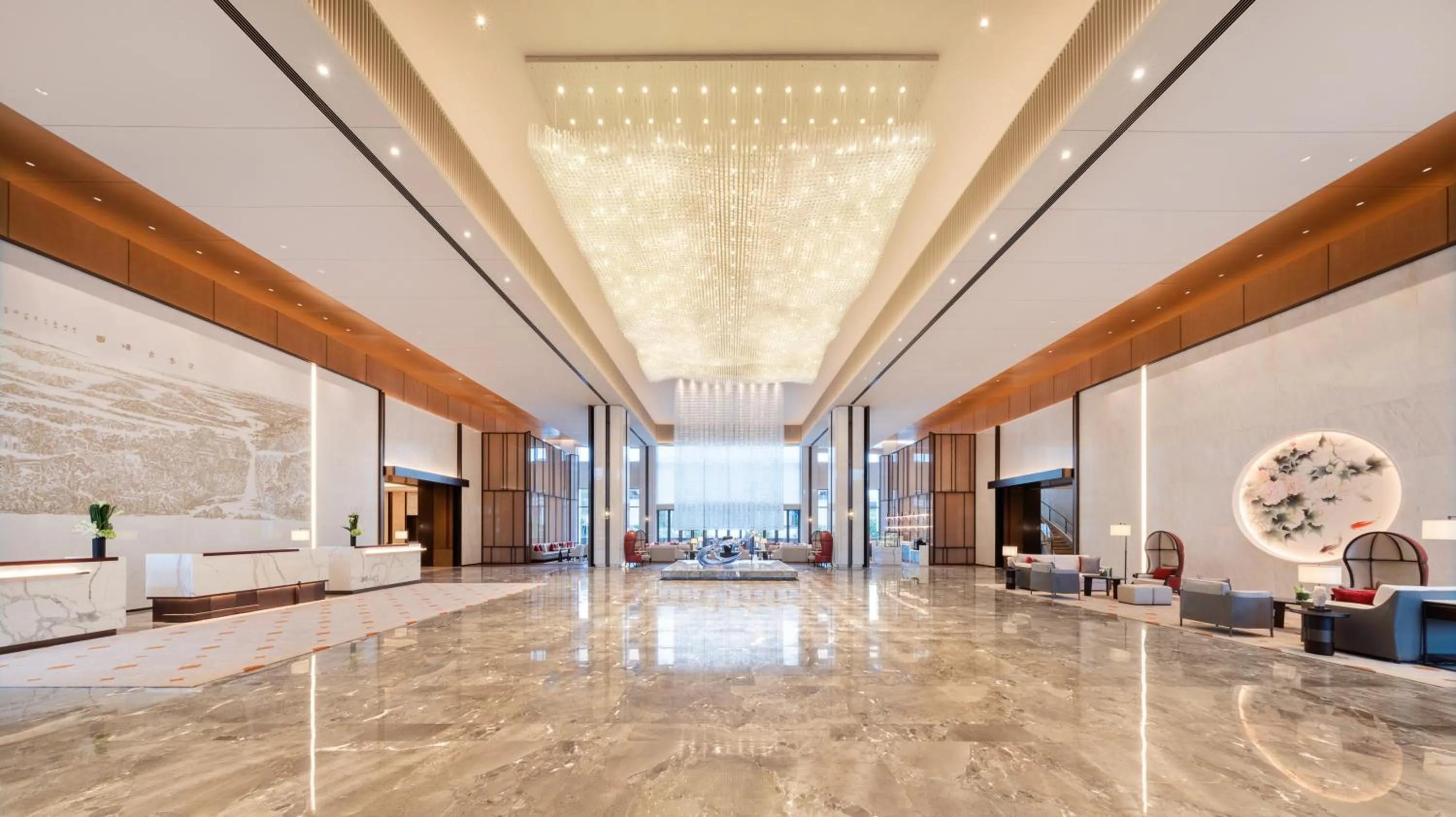 Lobby or reception in Gran Melia Chengdu