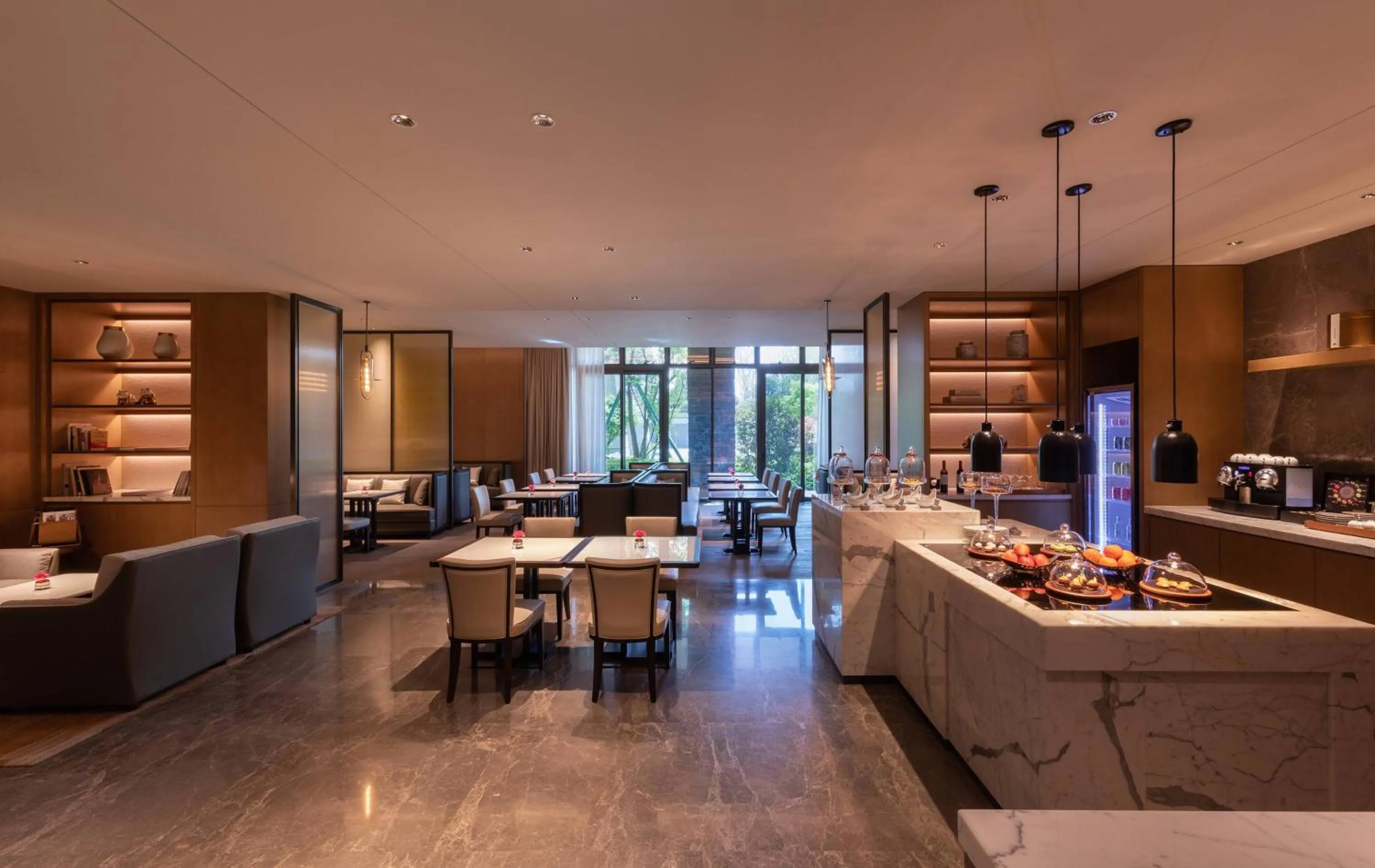 Dining area in Gran Meliá Chengdu