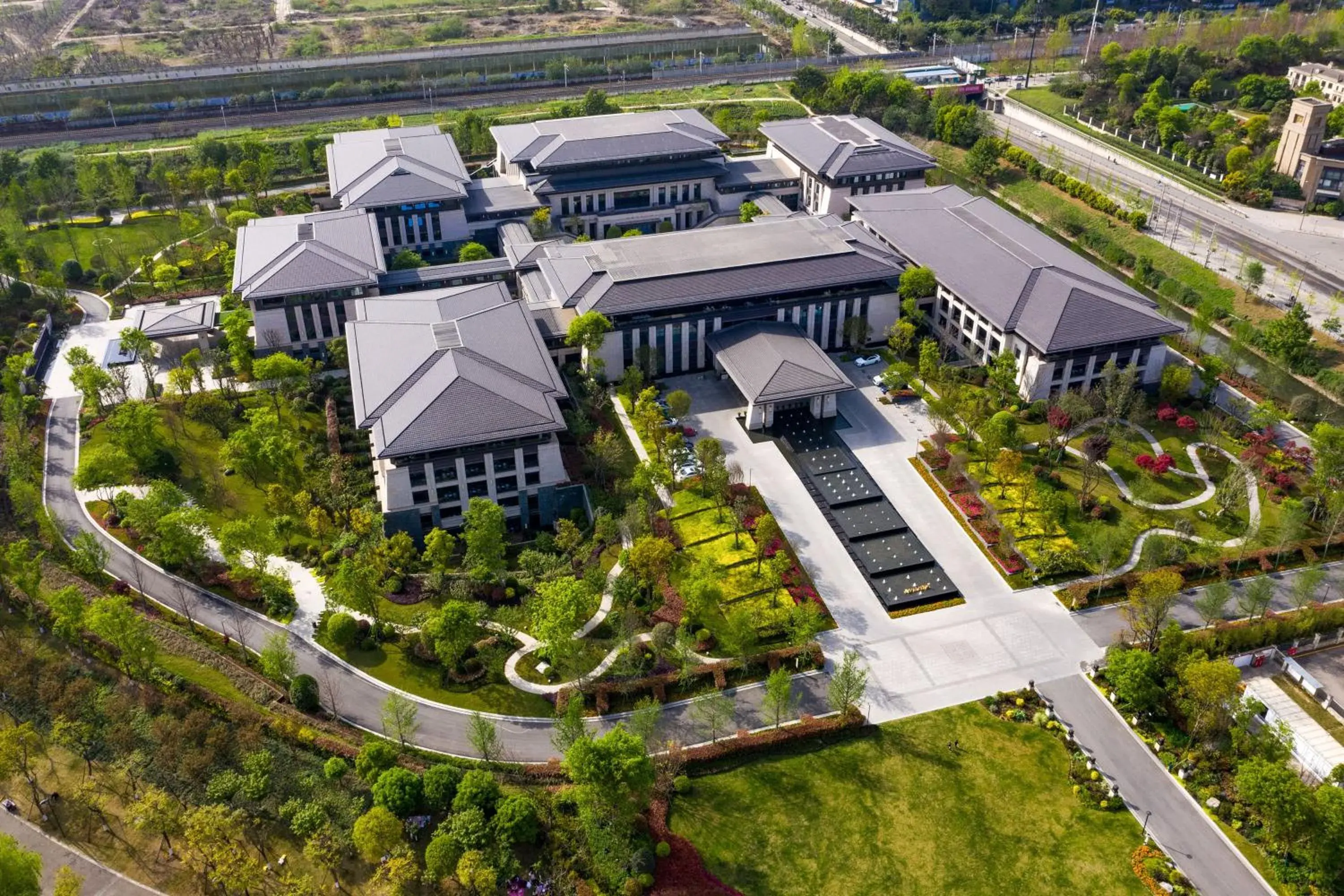 Bird's eye view in Gran Meliá Chengdu Bird's eye view in Gran Meliá Chengdu