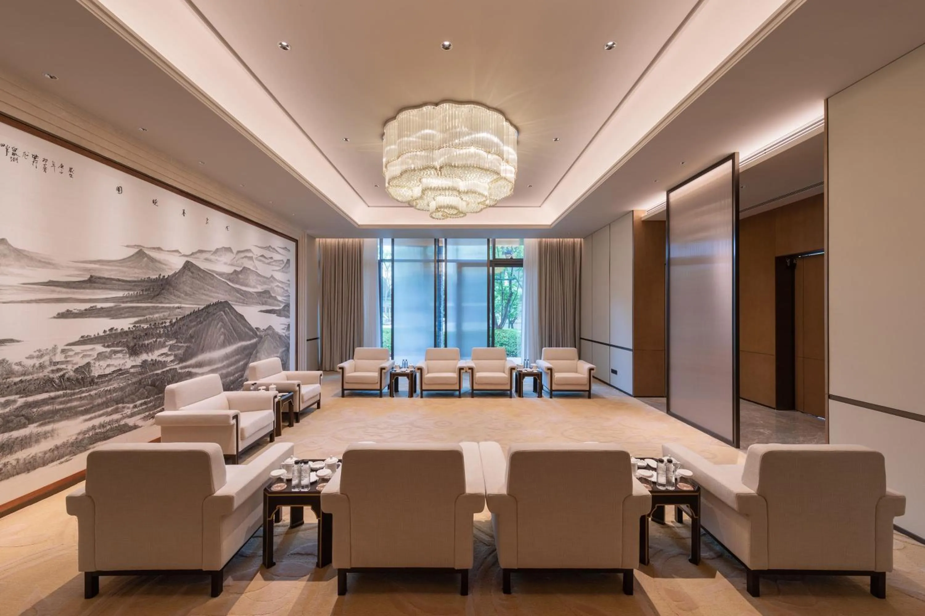 Seating area in Gran Meliá Chengdu
