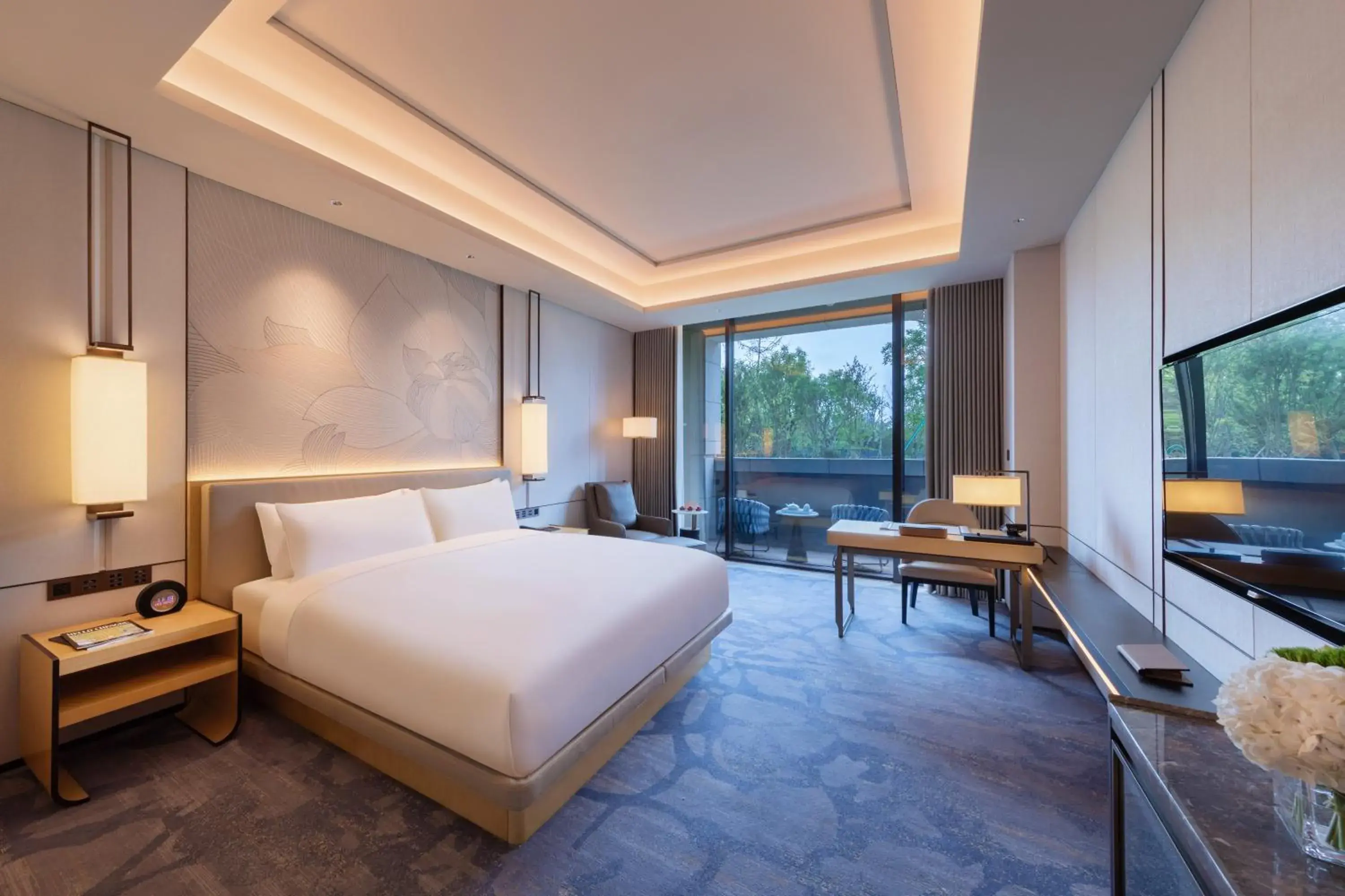 Photo of the whole room in Gran Melia Chengdu Photo of the whole room in Gran Melia Chengdu