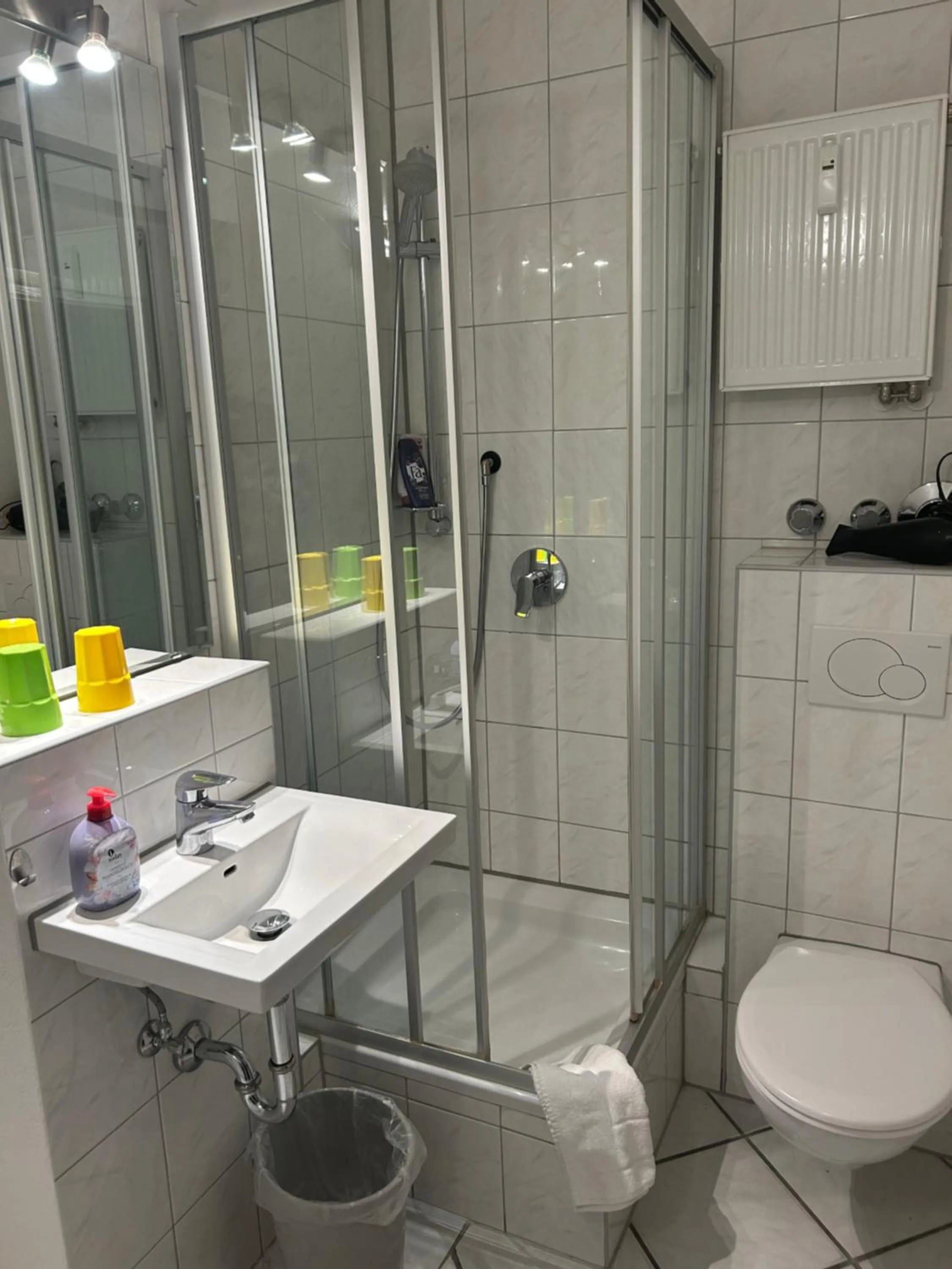 Shower in Hotel Pension Haydn