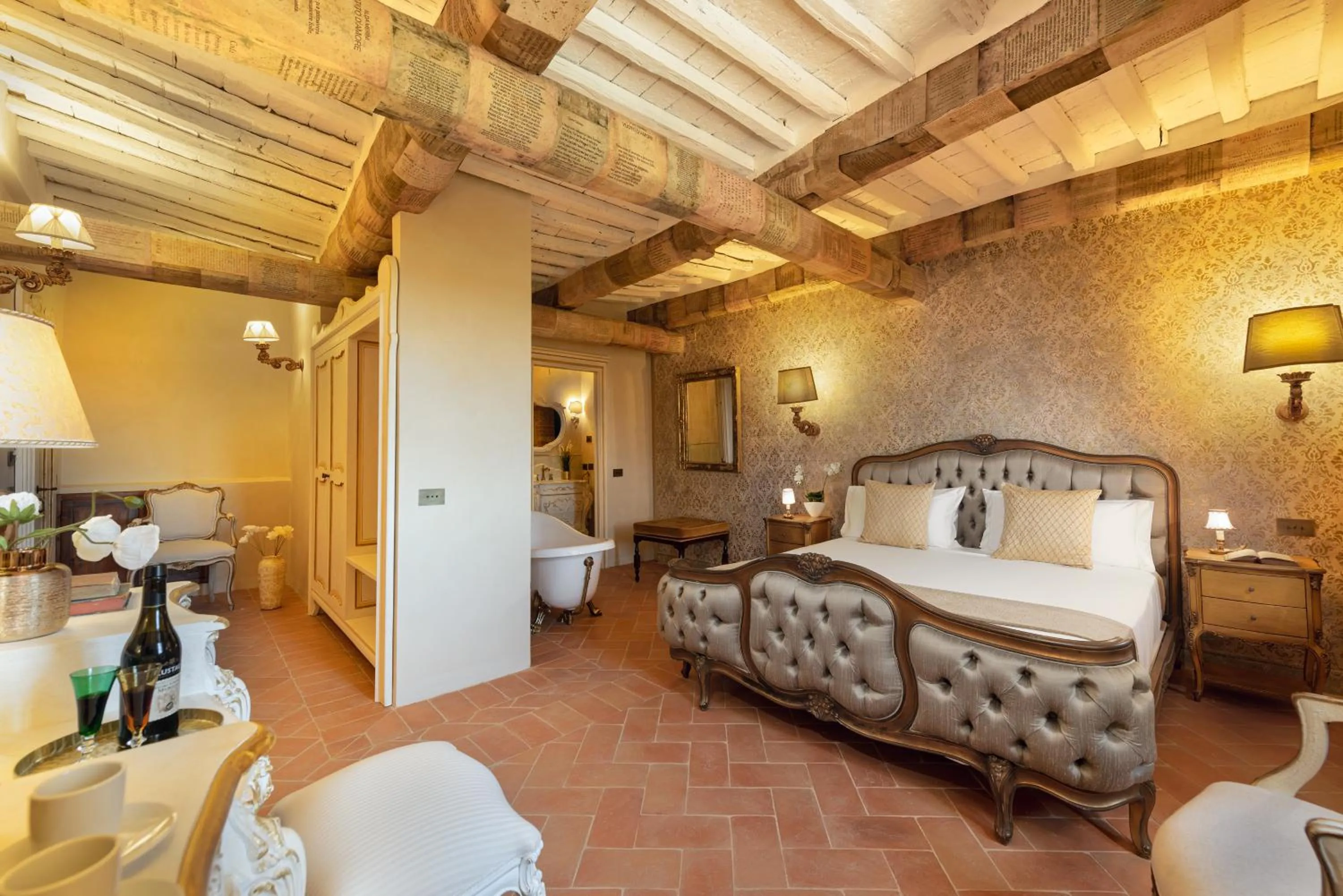 Photo of the whole room in Il Miraggio in Val d'Orcia Relais & Spa