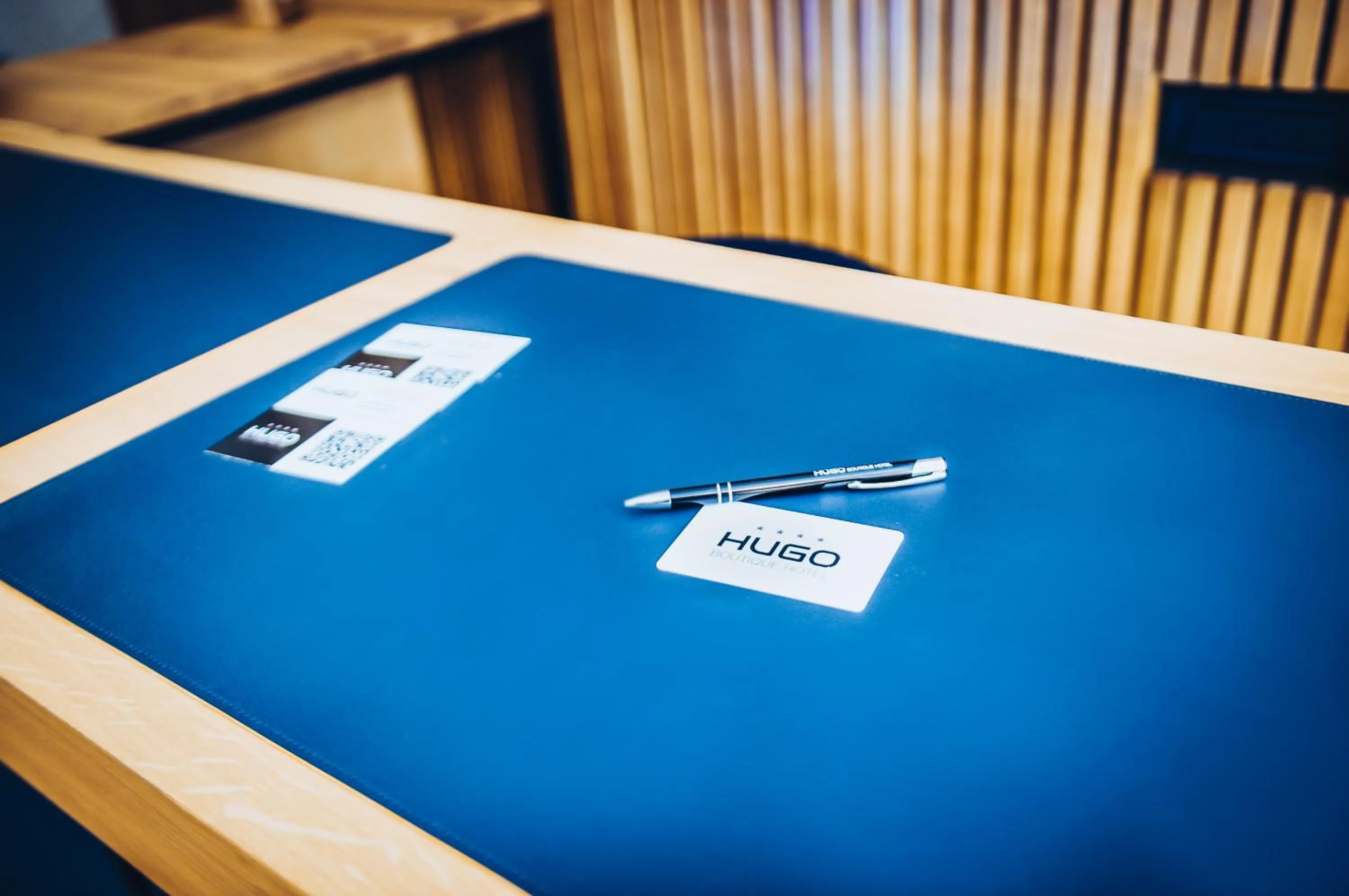 Lobby or reception in Hugo Hotel