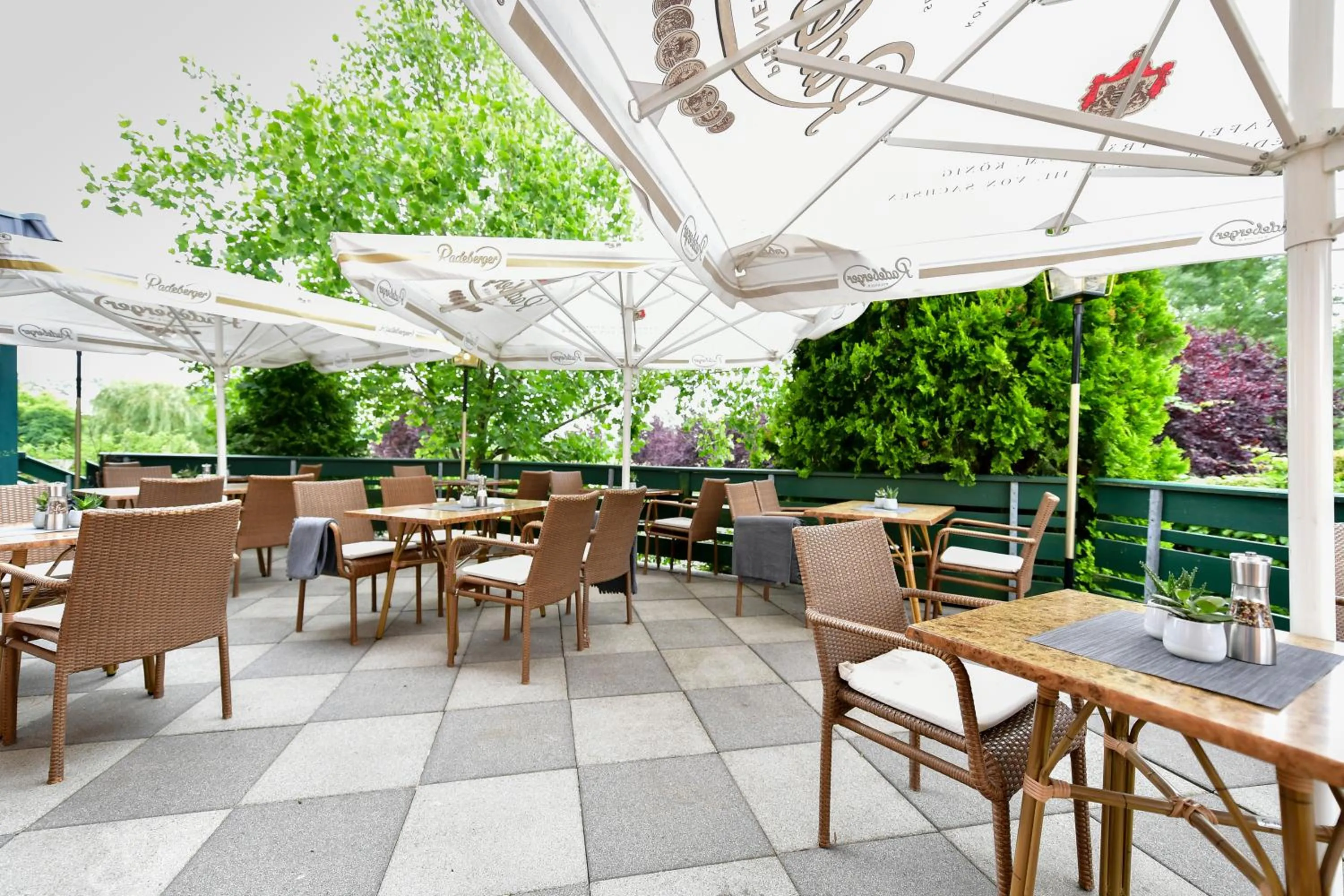 Balcony/Terrace in Christinenhof & Spa - Wellnesshotel am Rande des Spreewalds