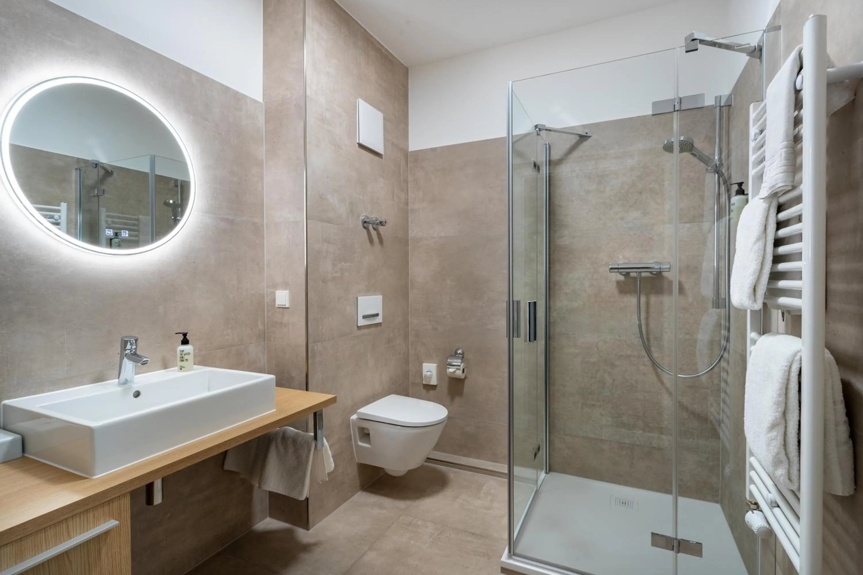 Bathroom in Christinenhof & Spa - Wellnesshotel am Rande des Spreewalds