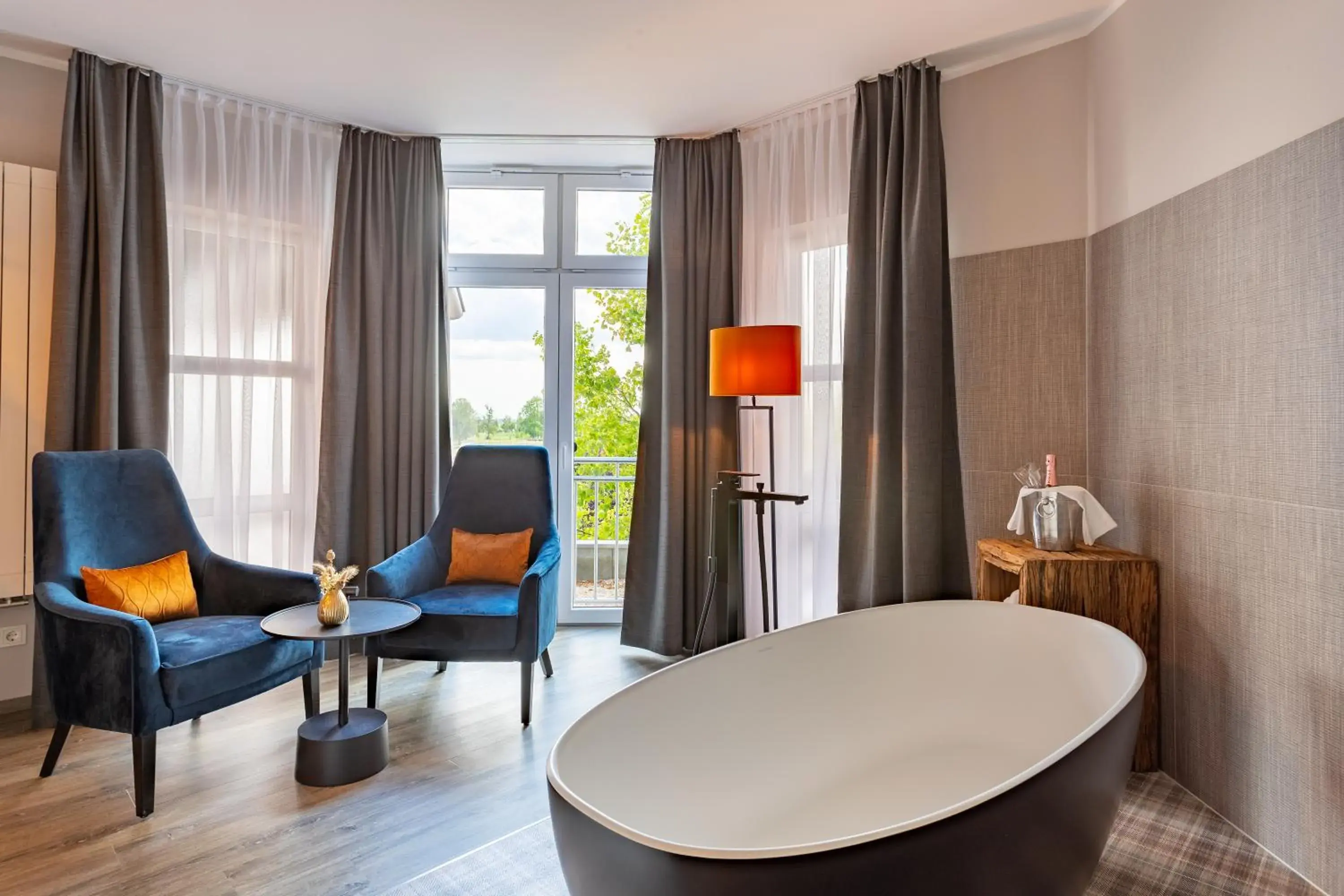 Junior Suite with Sauna - single occupancy in Christinenhof & Spa - Wellnesshotel am Rande des Spreewalds Junior Suite with Sauna - single occupancy in Christinenhof & Spa - Wellnesshotel am Rande des Spreewalds