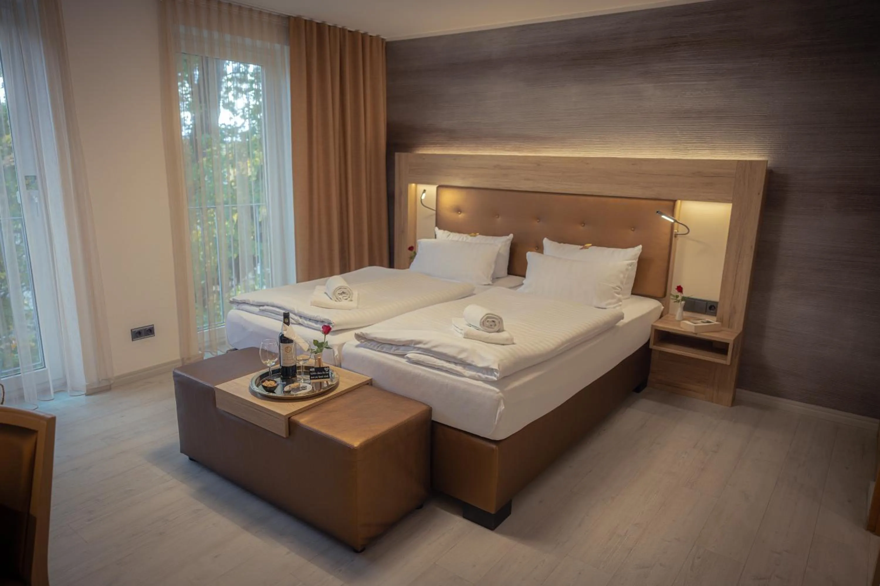 Bed in C-YOU Hotel Chemnitz