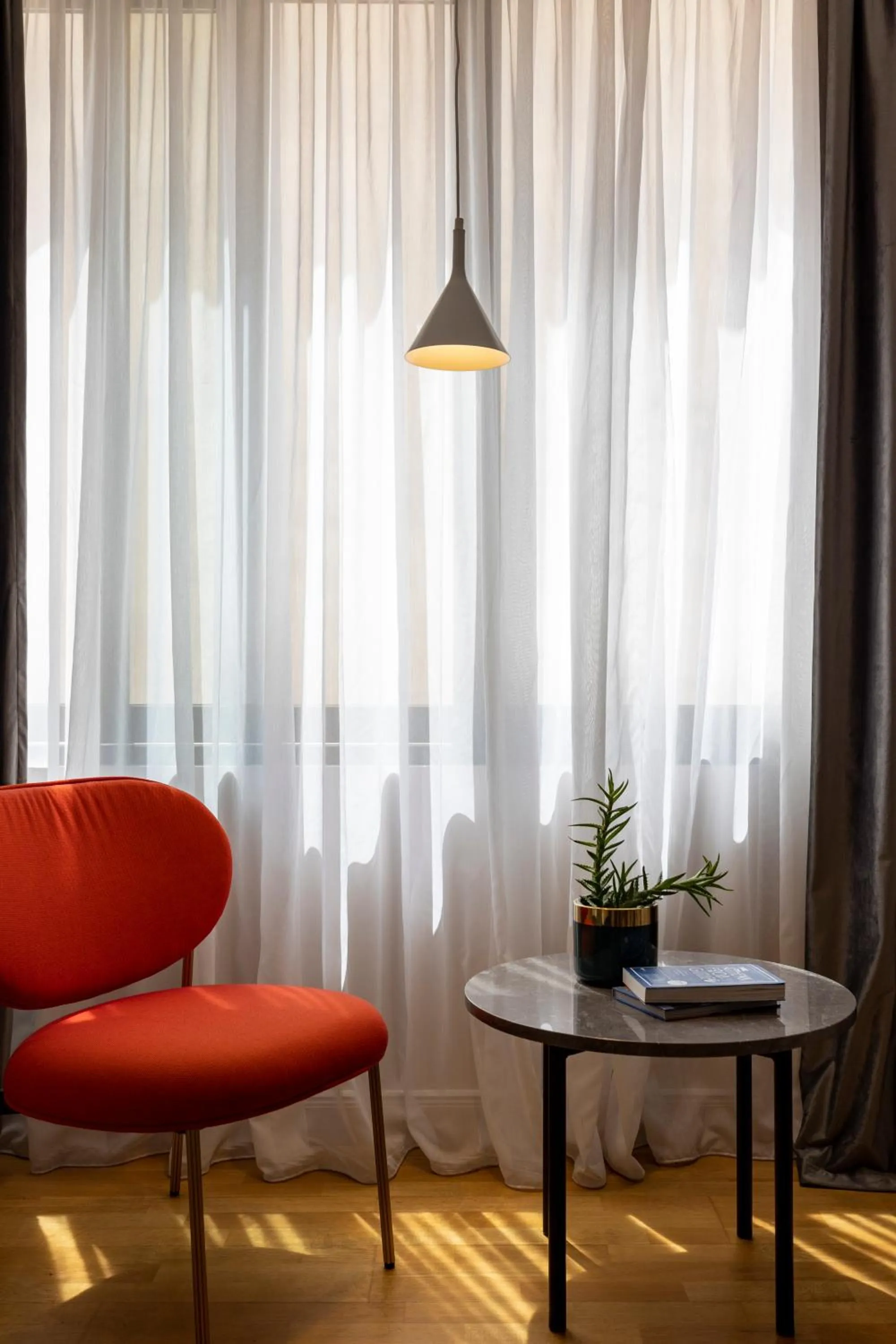 Seating area in L'Avventura Athens