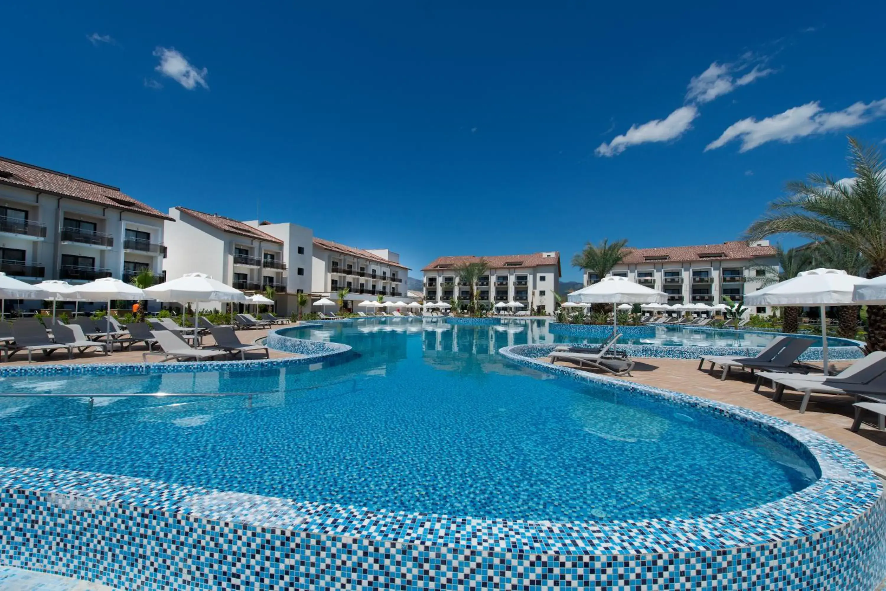Swimming pool in Akra Fethiye Tui Blue Sensatori - Ultra All Inclusive Swimming pool in Akra Fethiye Tui Blue Sensatori - Ultra All Inclusive