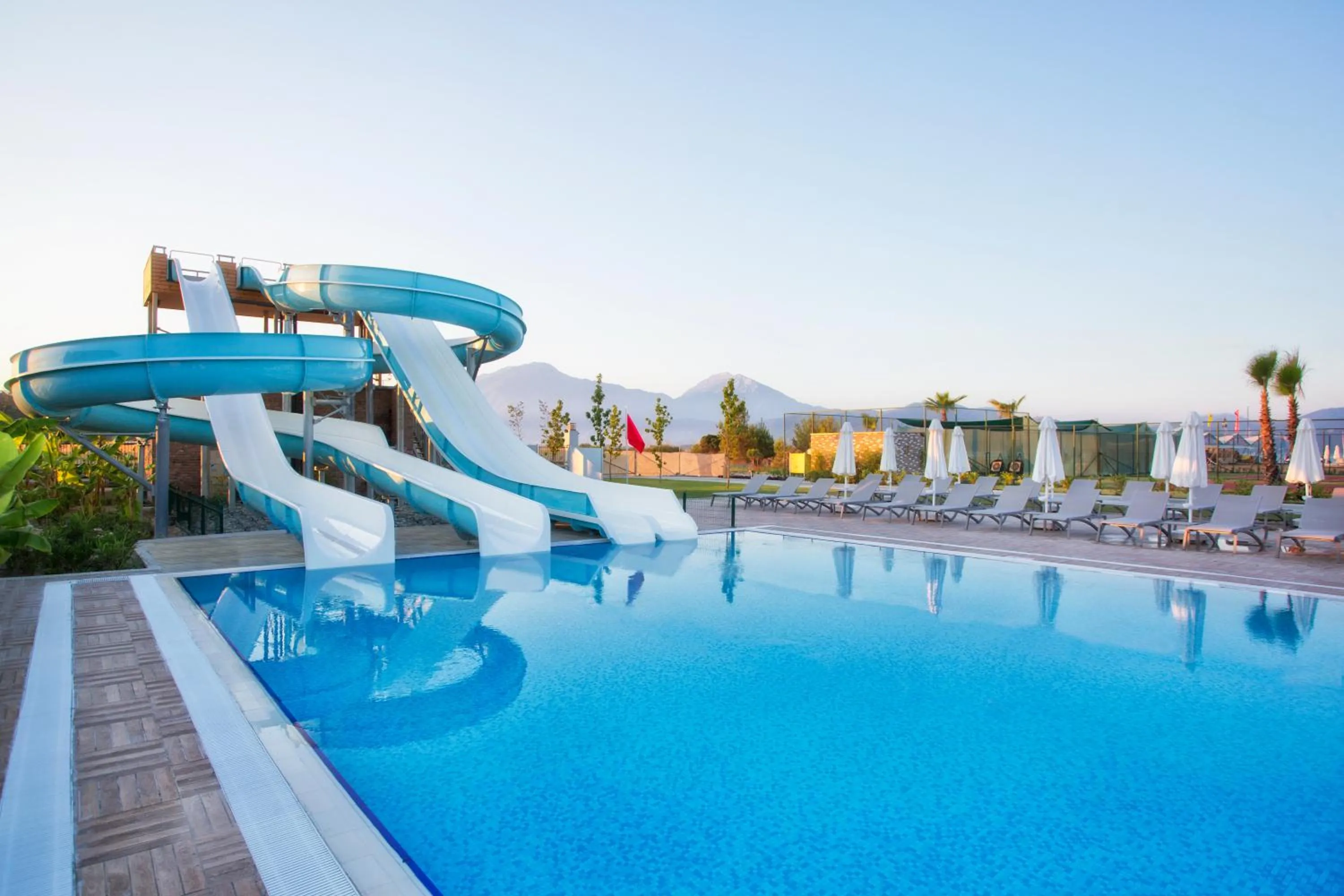Swimming pool in Akra Fethiye Tui Blue Sensatori - Ultra All Inclusive