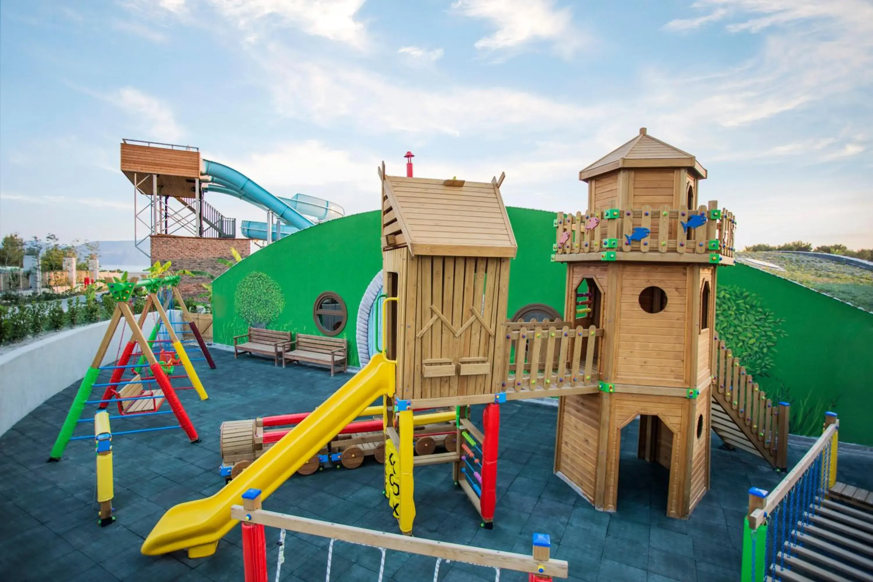 Children play ground in Akra Fethiye Tui Blue Sensatori - Ultra All Inclusive Children play ground in Akra Fethiye Tui Blue Sensatori - Ultra All Inclusive