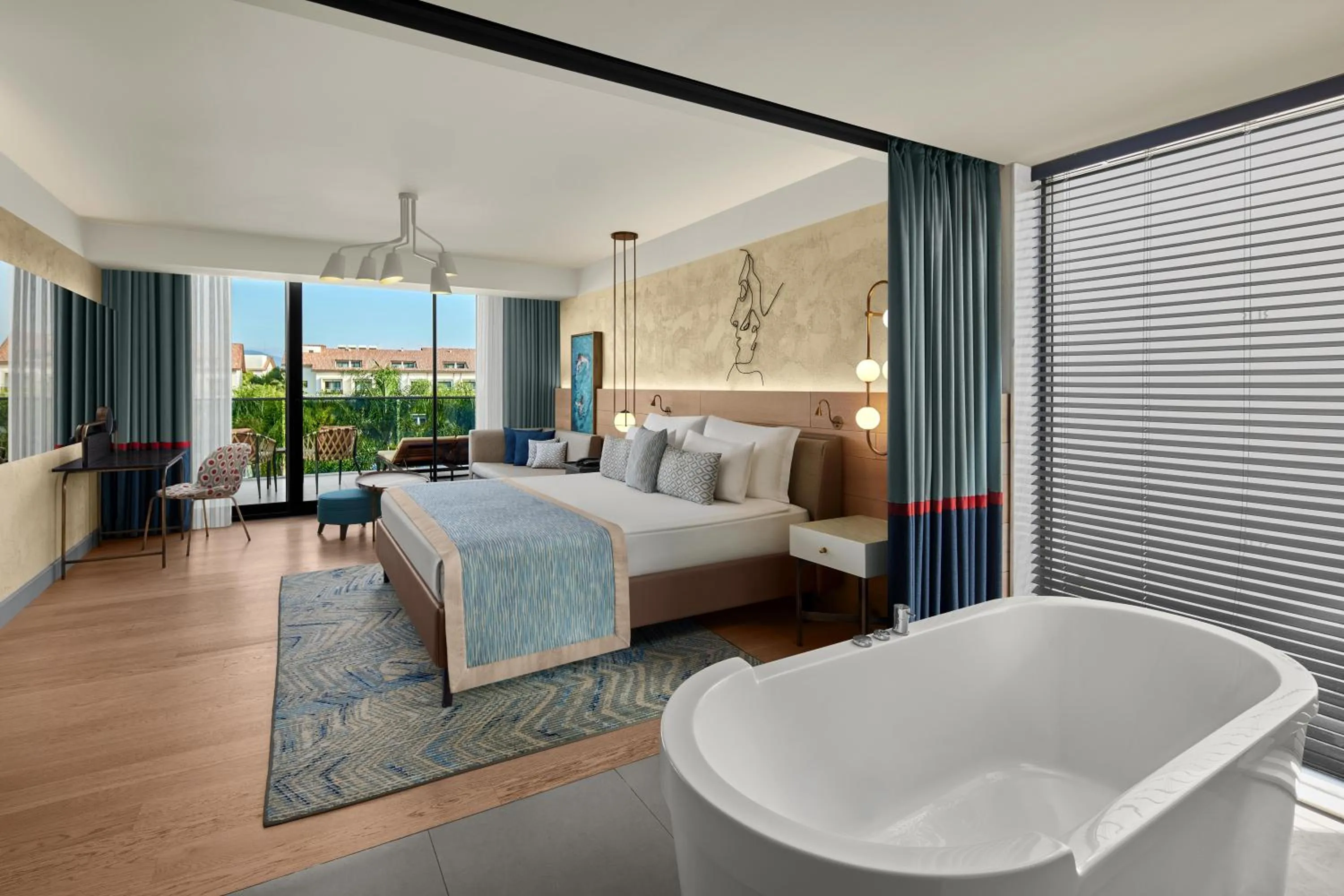 Photo of the whole room, Bed in Akra Fethiye The Residence Tui Blue Sensatori - Ultra All Inclusive - Adults Only