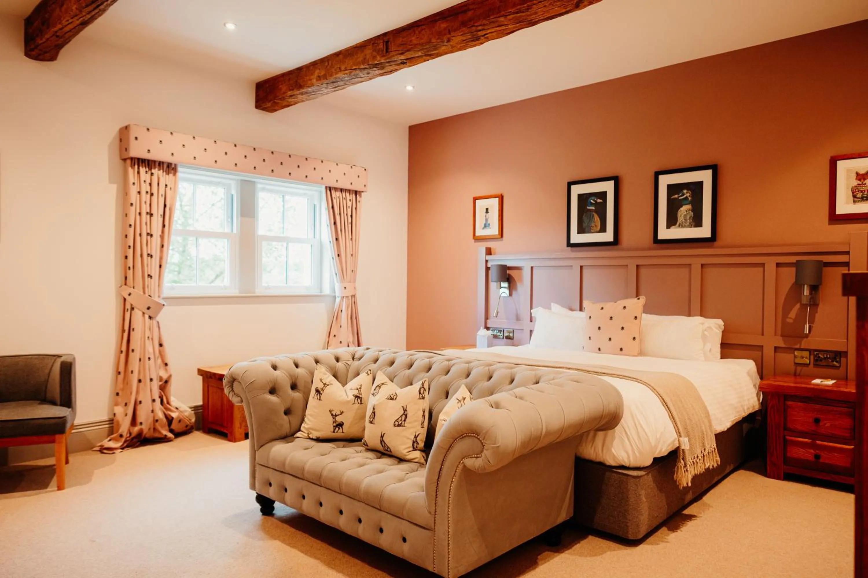 Bed in The Fleece at Ruleholme