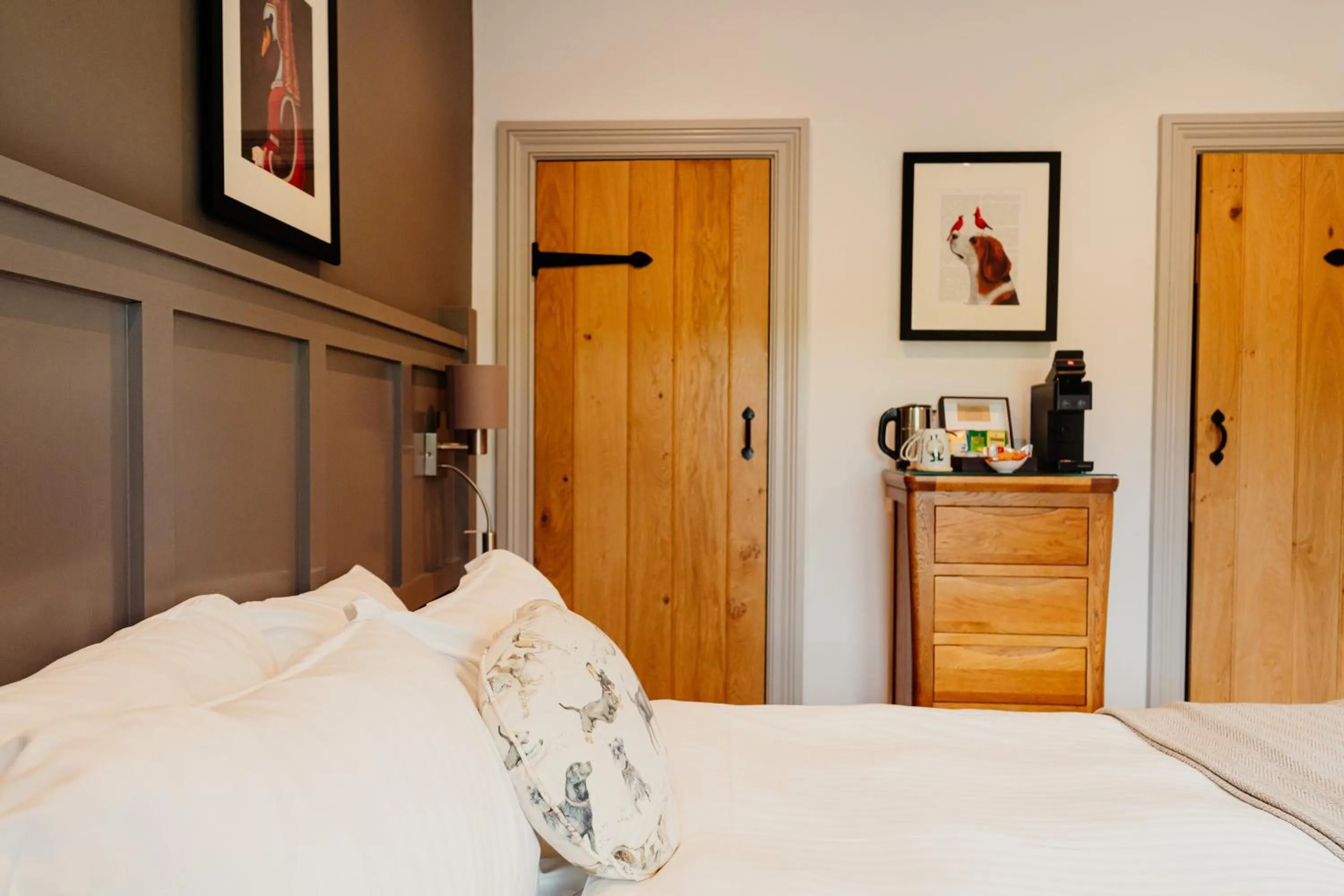 Bedroom in The Fleece at Ruleholme