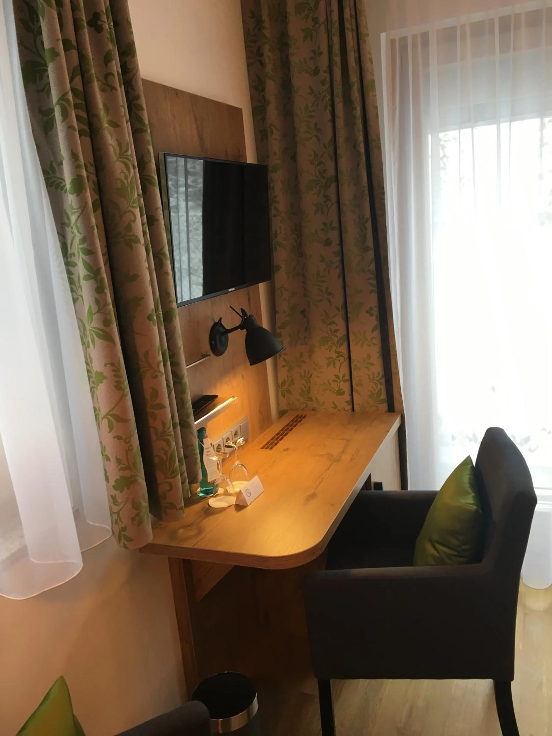 Decorative detail in Parkhotel Leiser