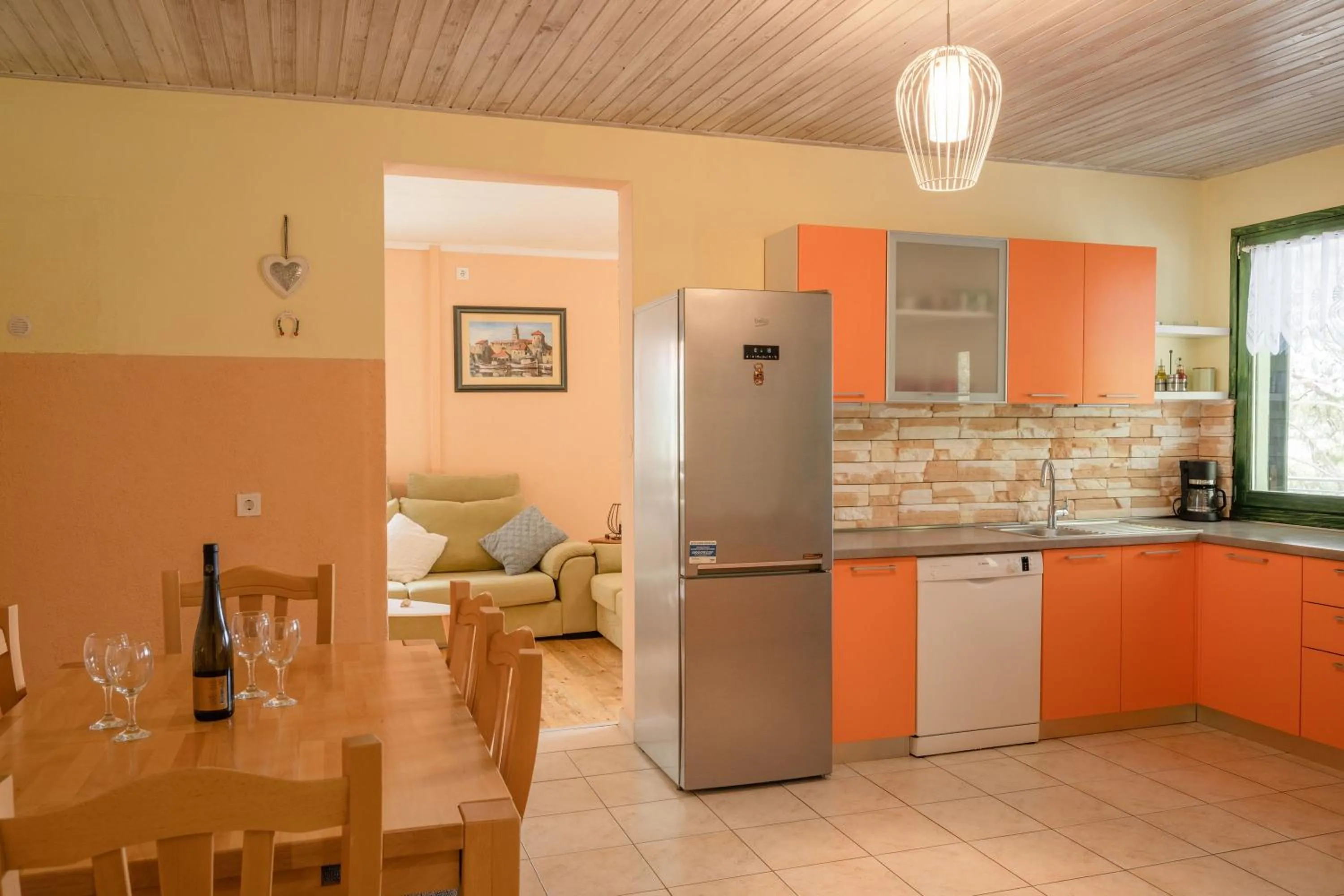 Kitchen or kitchenette in Holiday Home Melanie