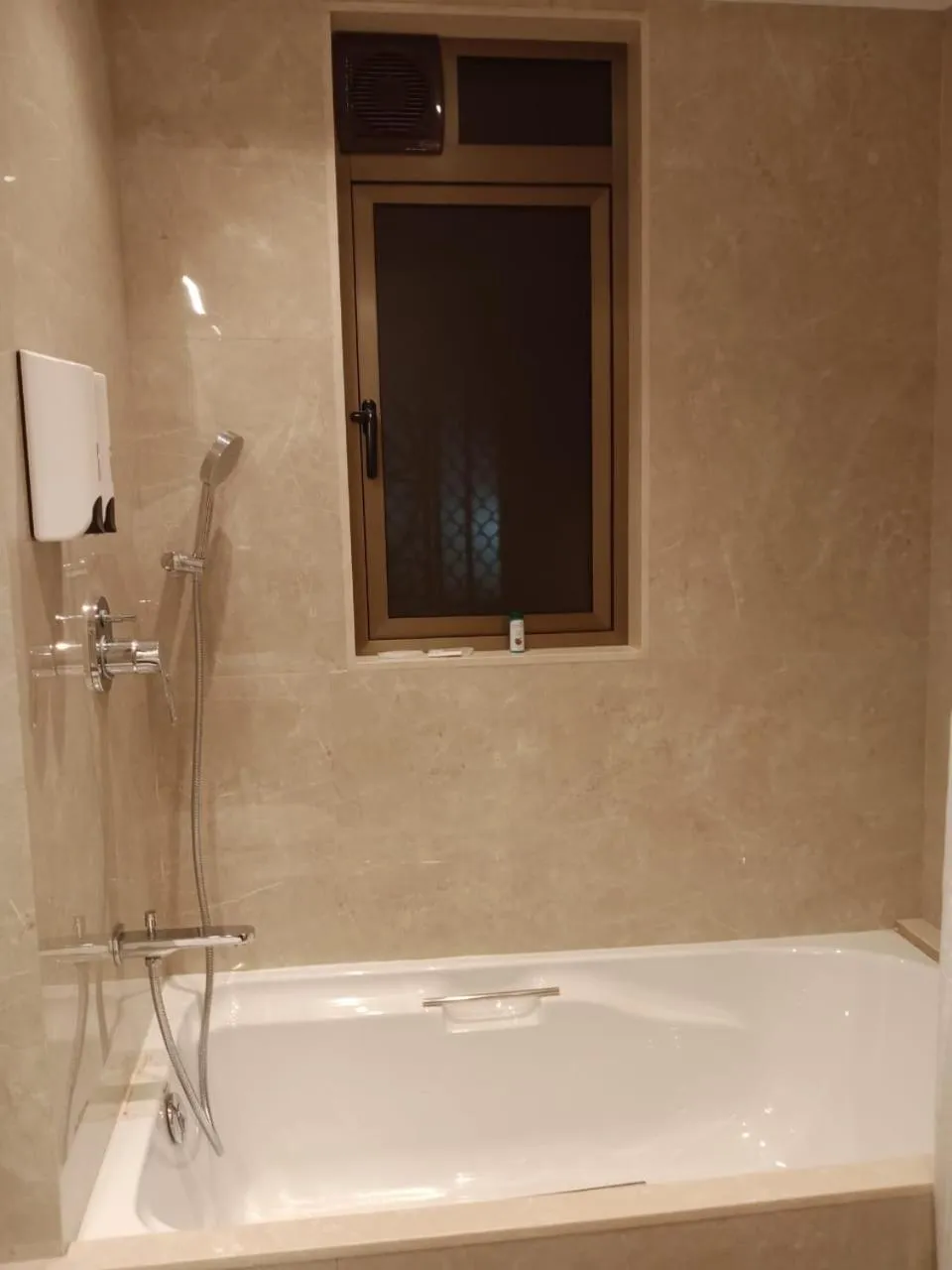 Shower in Meritas Crystal Resort