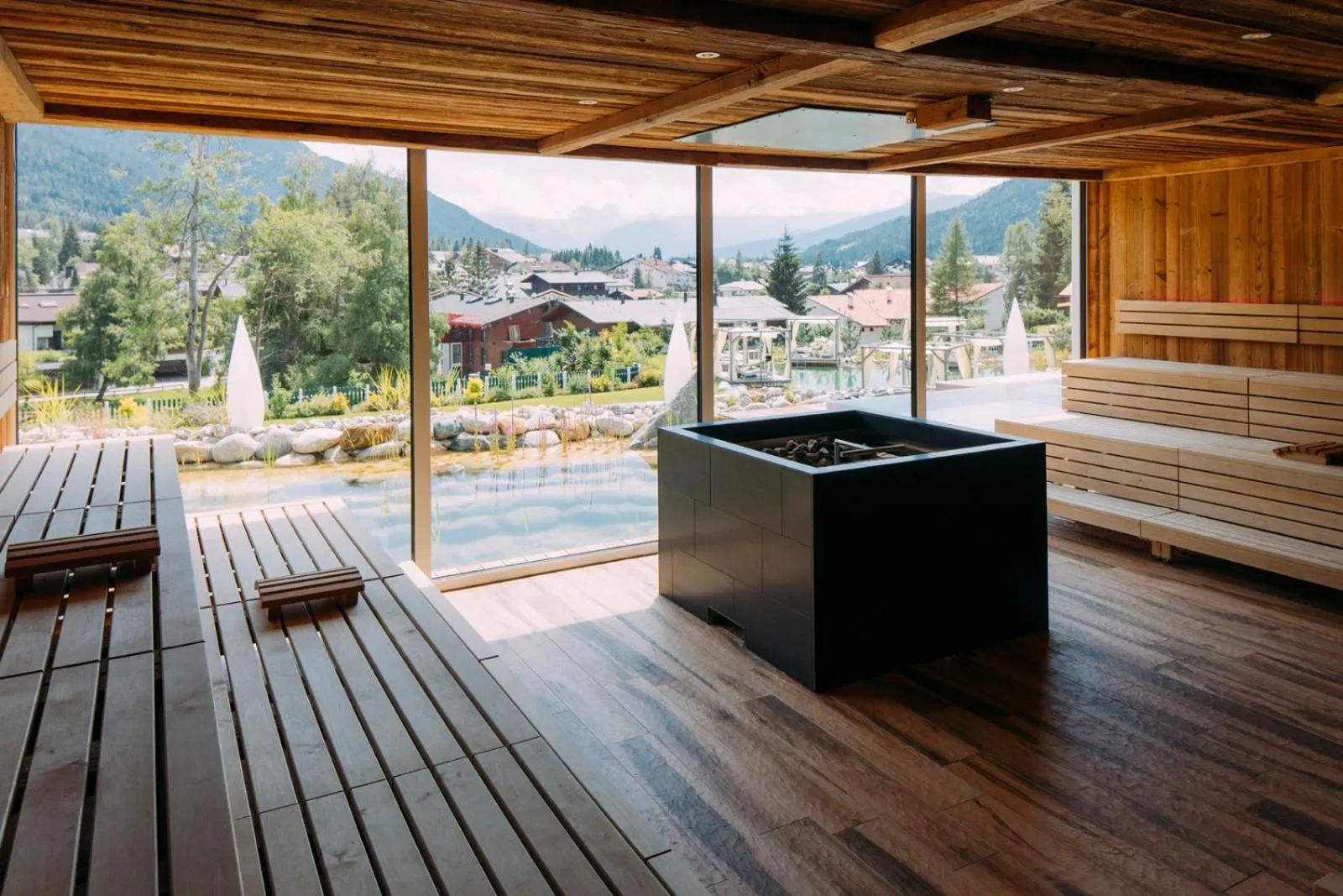 Sauna in Alpin Resort Sacher