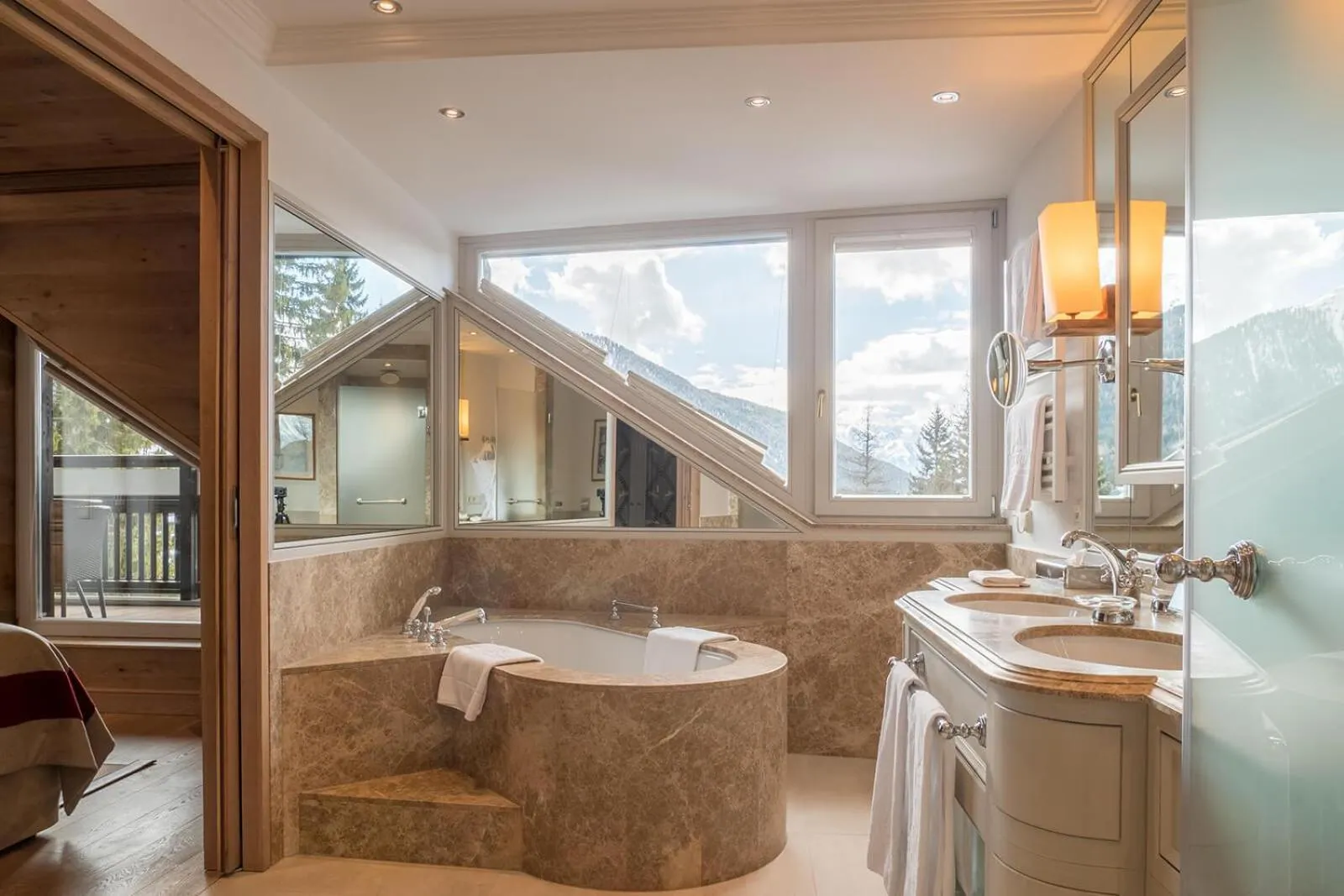 Bathroom in Alpin Resort Sacher