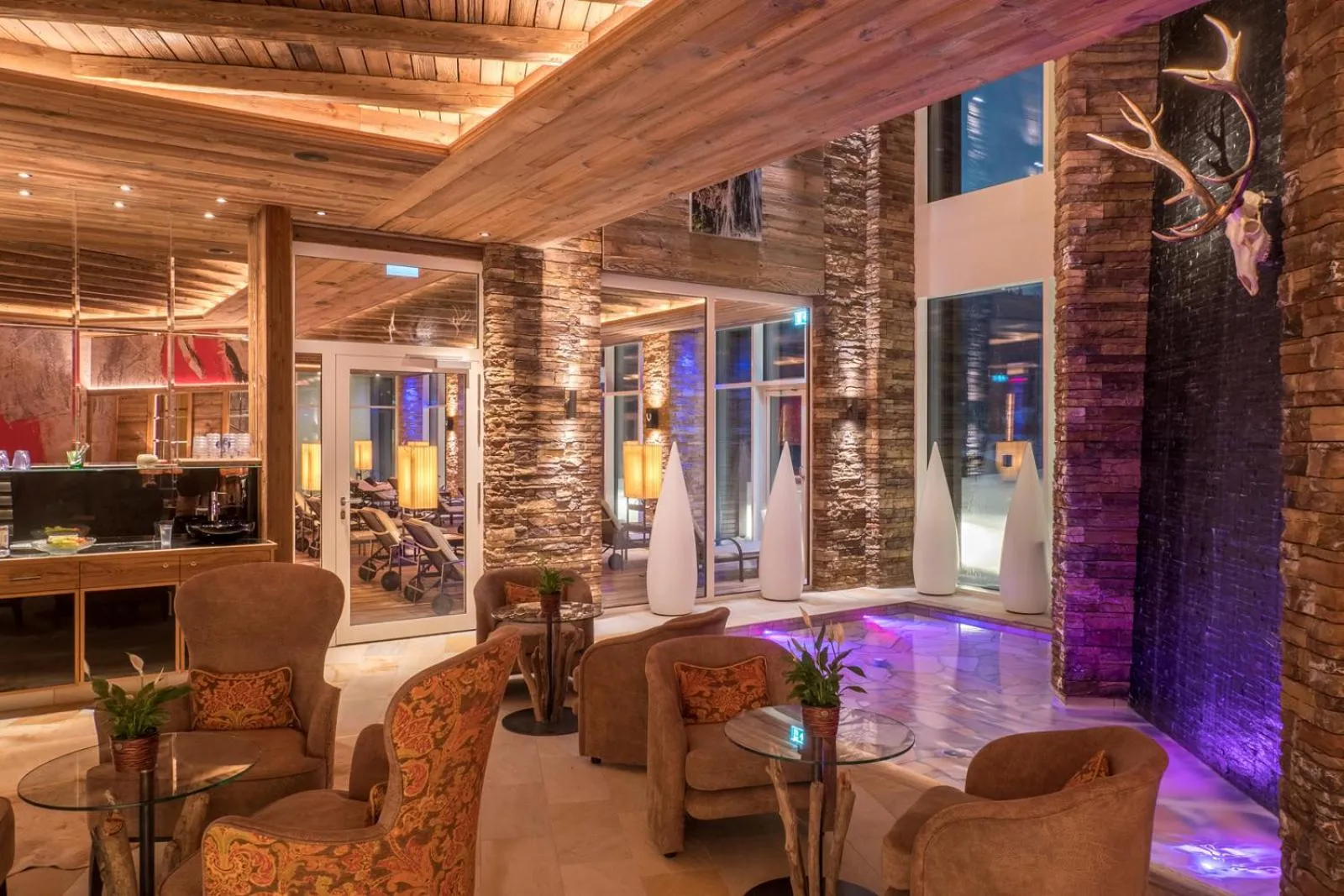 Spa and wellness centre/facilities in Alpin Resort Sacher