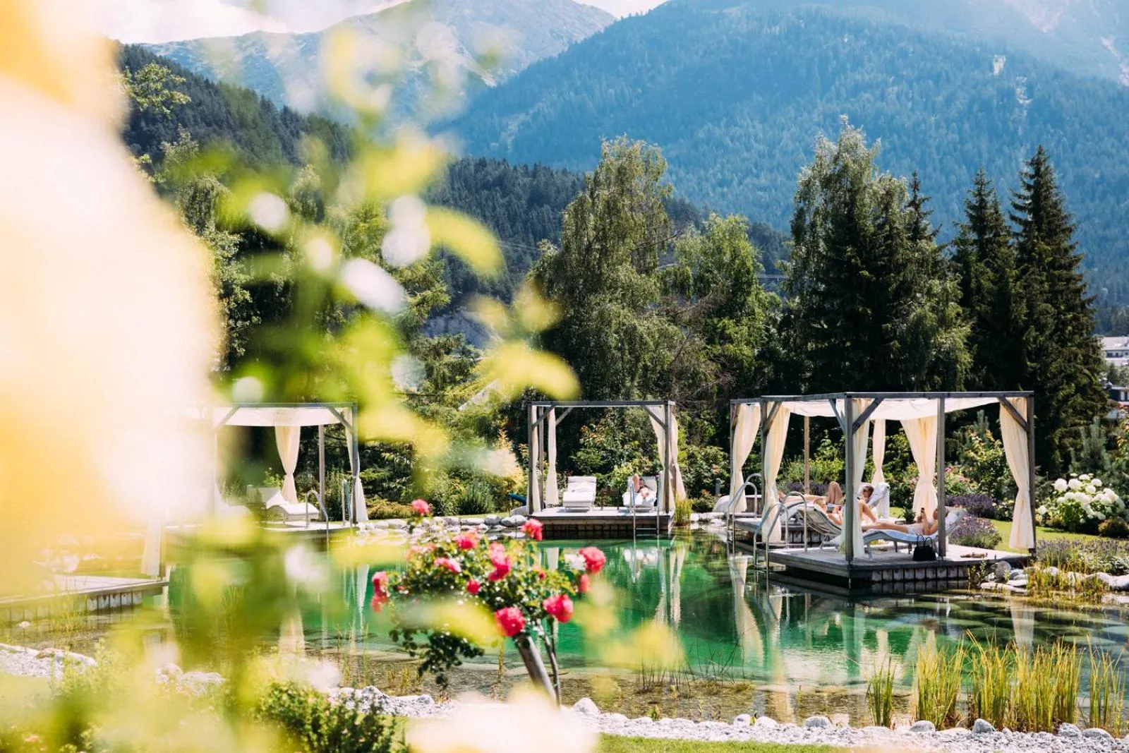 Garden in Alpin Resort Sacher