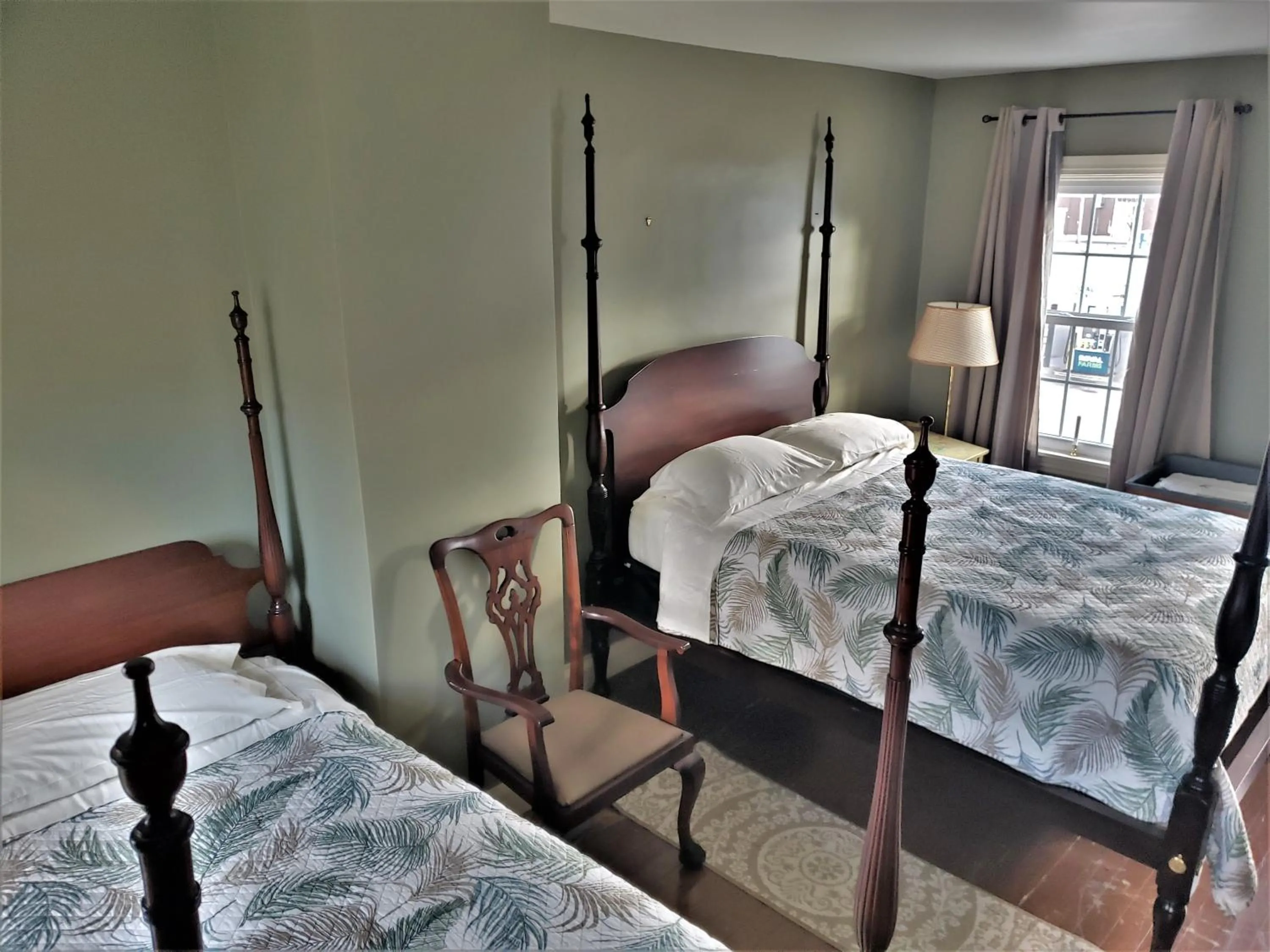 Bed in Downtown Bucher House