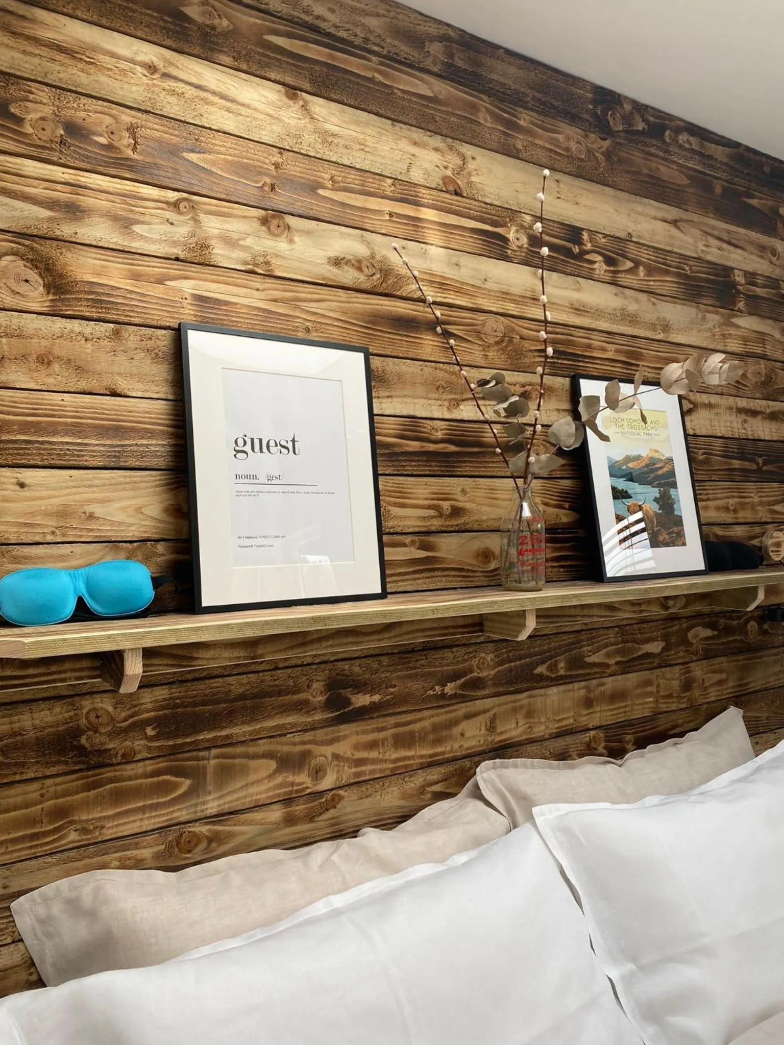 Bedroom, Bed in The Trossachs Collection