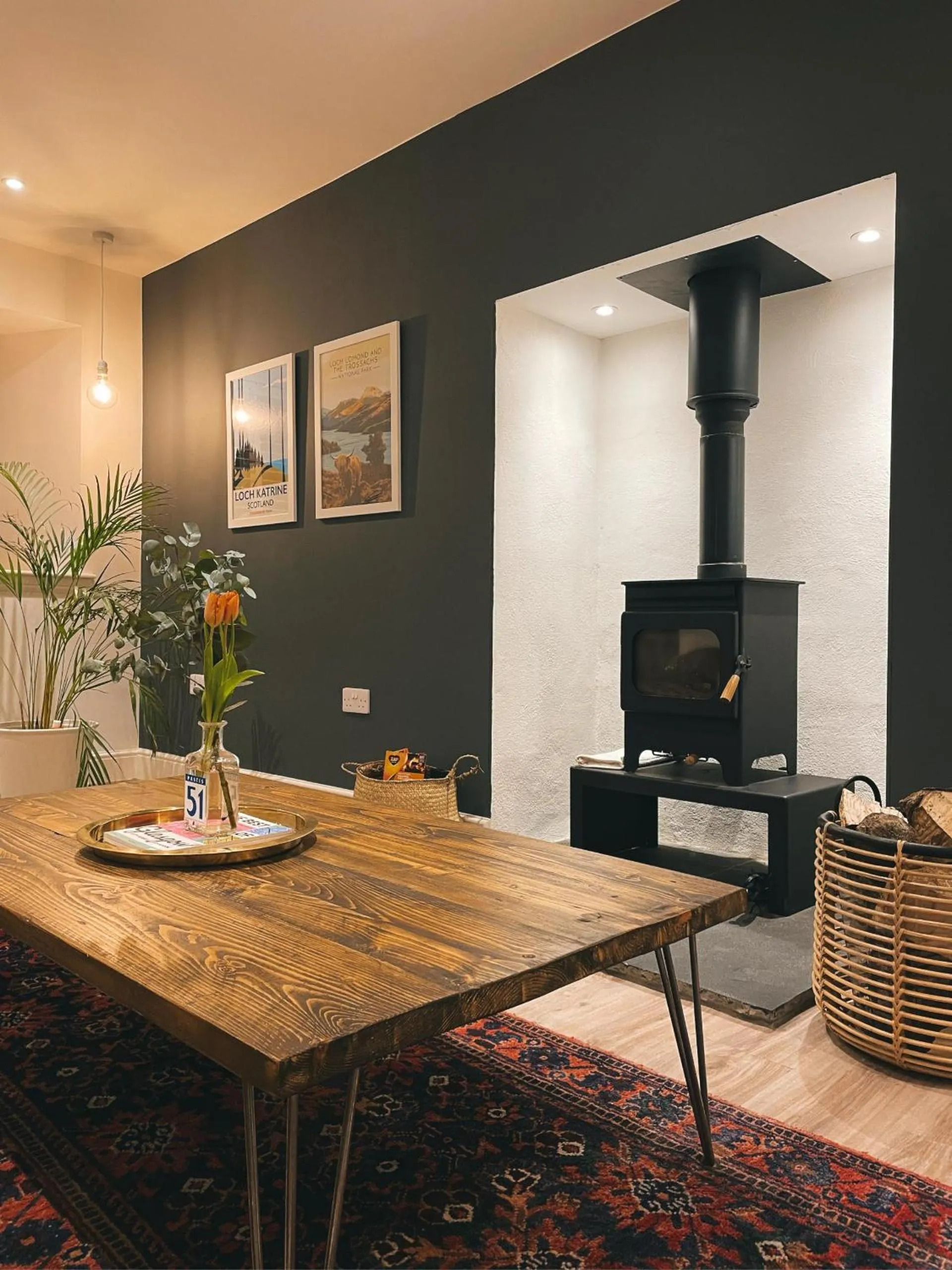 Living room in The Trossachs Collection