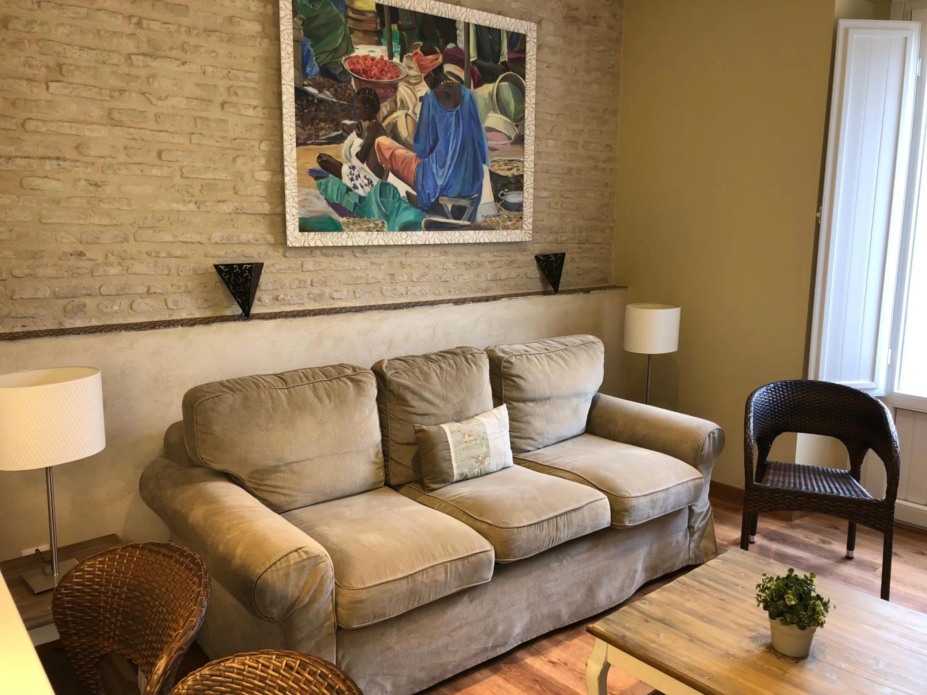 Living room in Life Apartments San Vicente