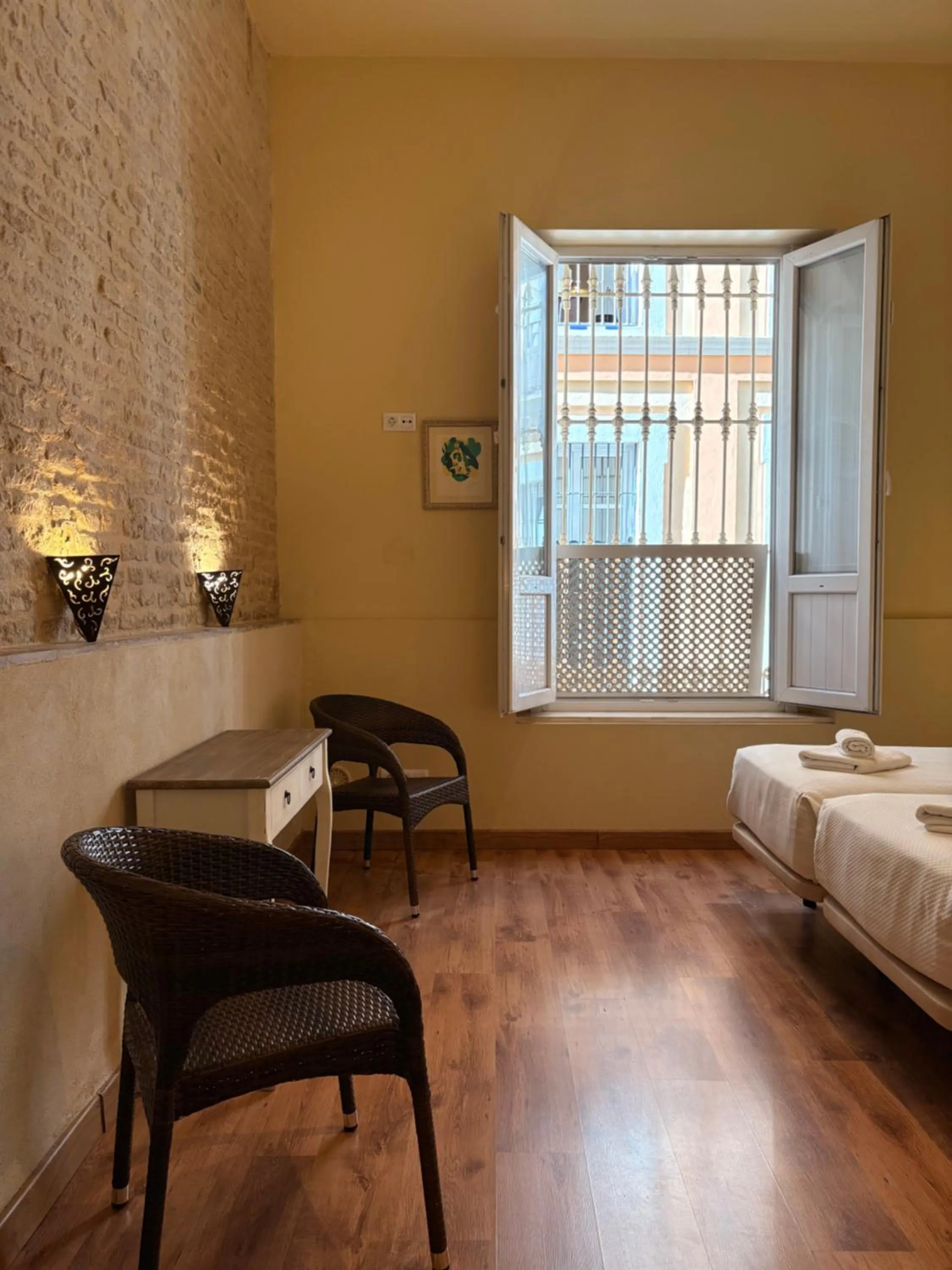 Living room, Bed in Life Apartments San Vicente