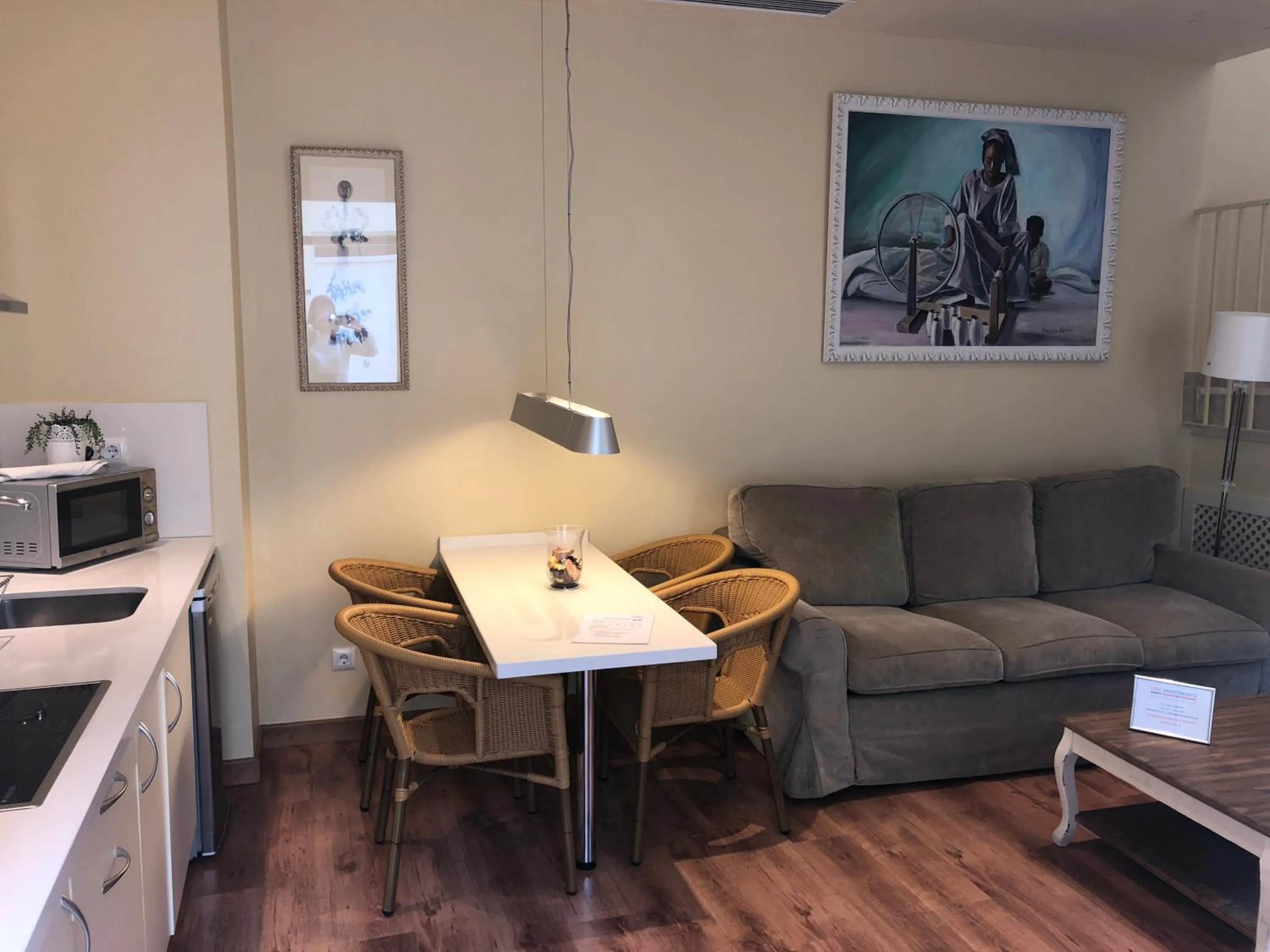 Living room in Life Apartments San Vicente