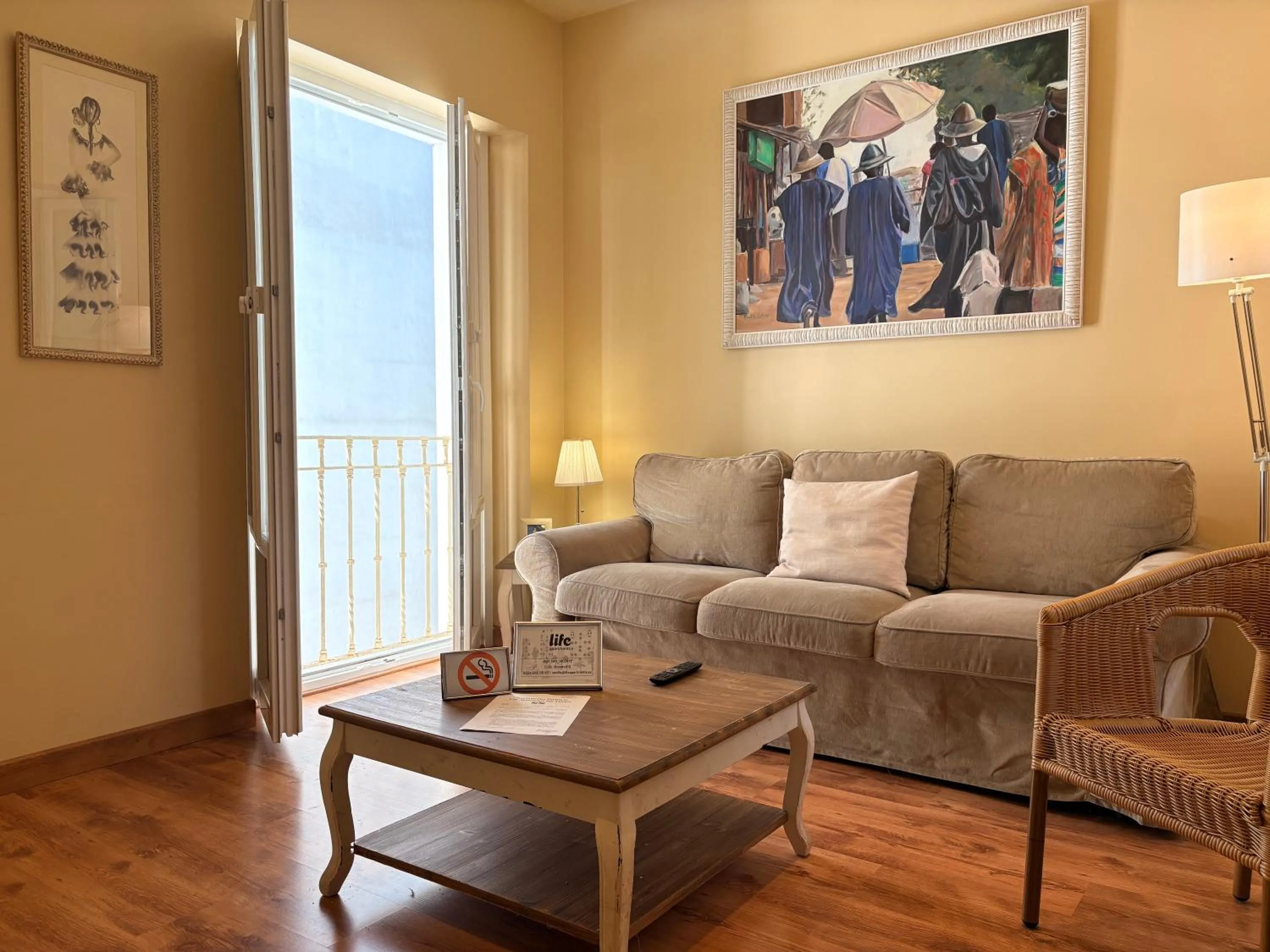 Living room in Life Apartments San Vicente