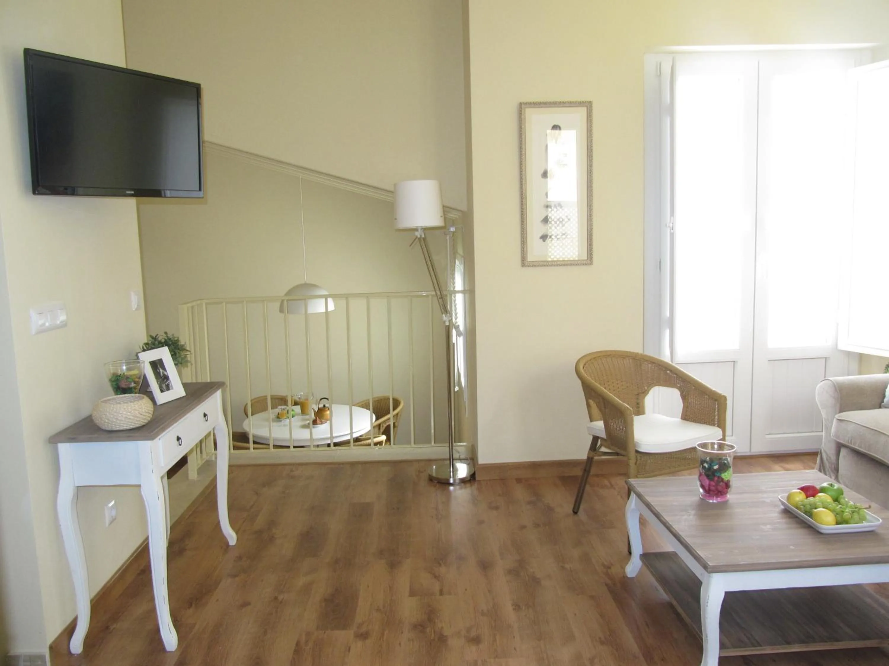 Seating area in Life Apartments San Vicente