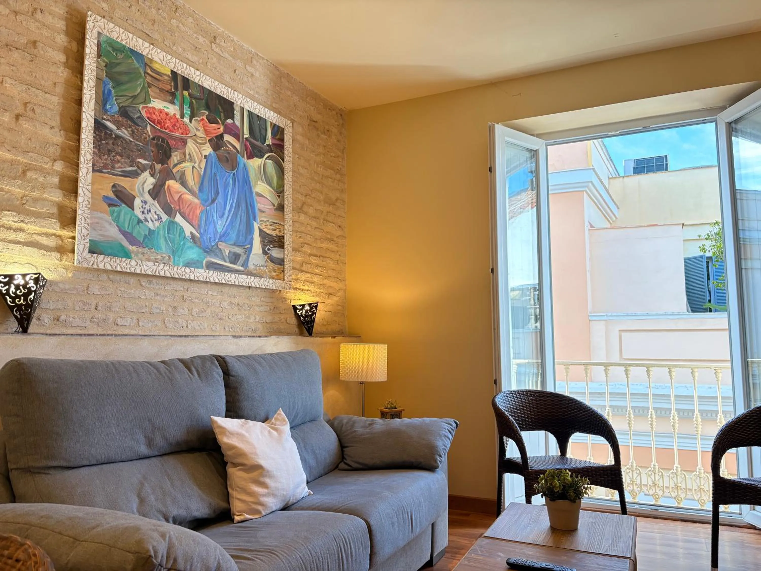 Living room in Life Apartments San Vicente