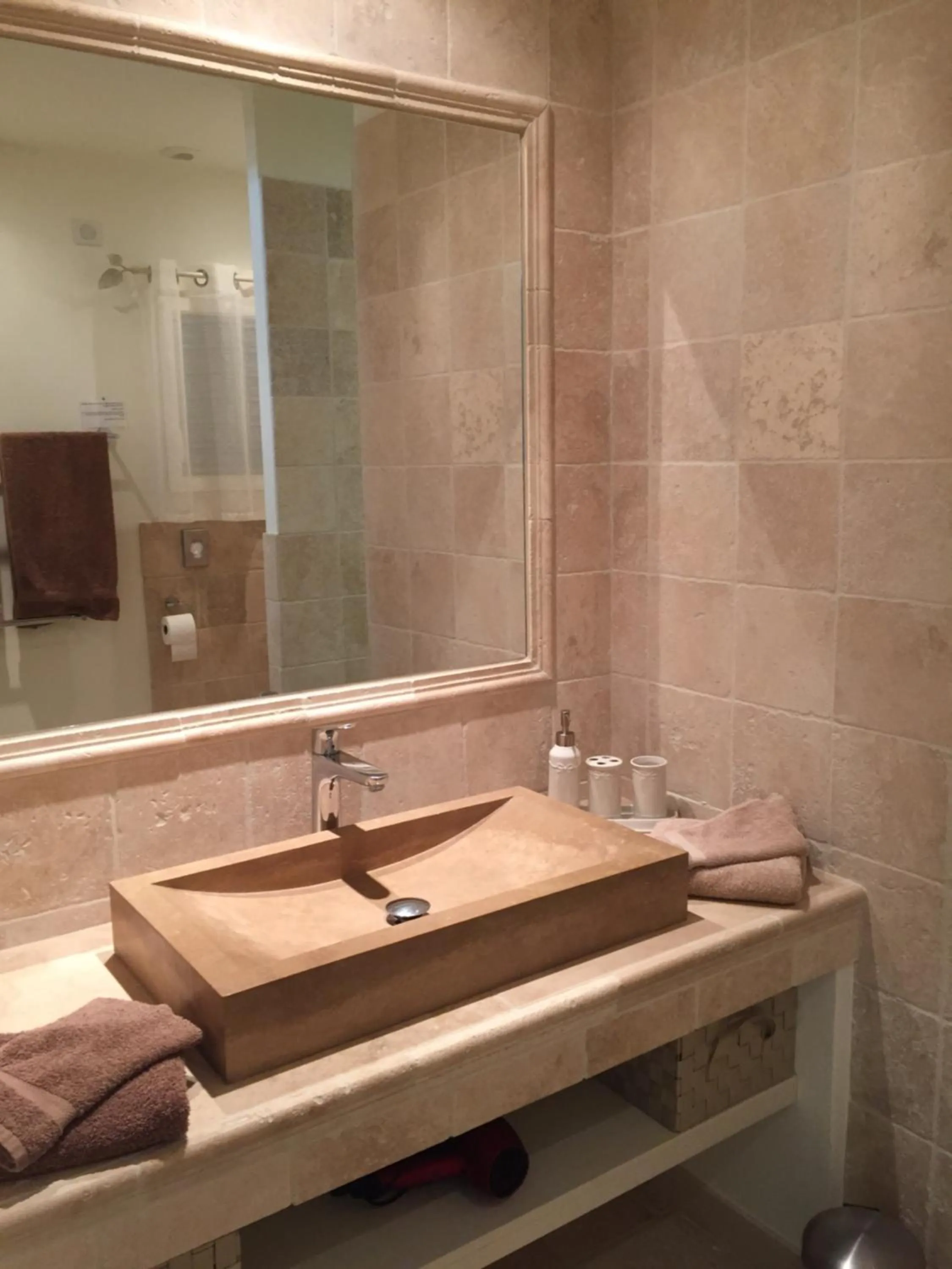 Decorative detail in Domaine Le Mas Sans Soucis