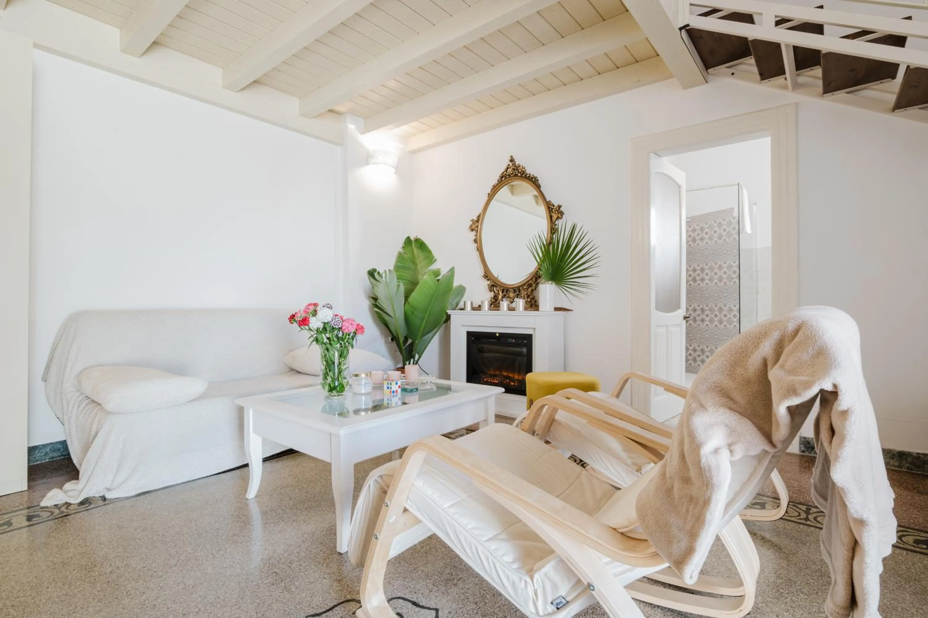 Seating area in Le Stanze di Felline- Monolocali vacanze-