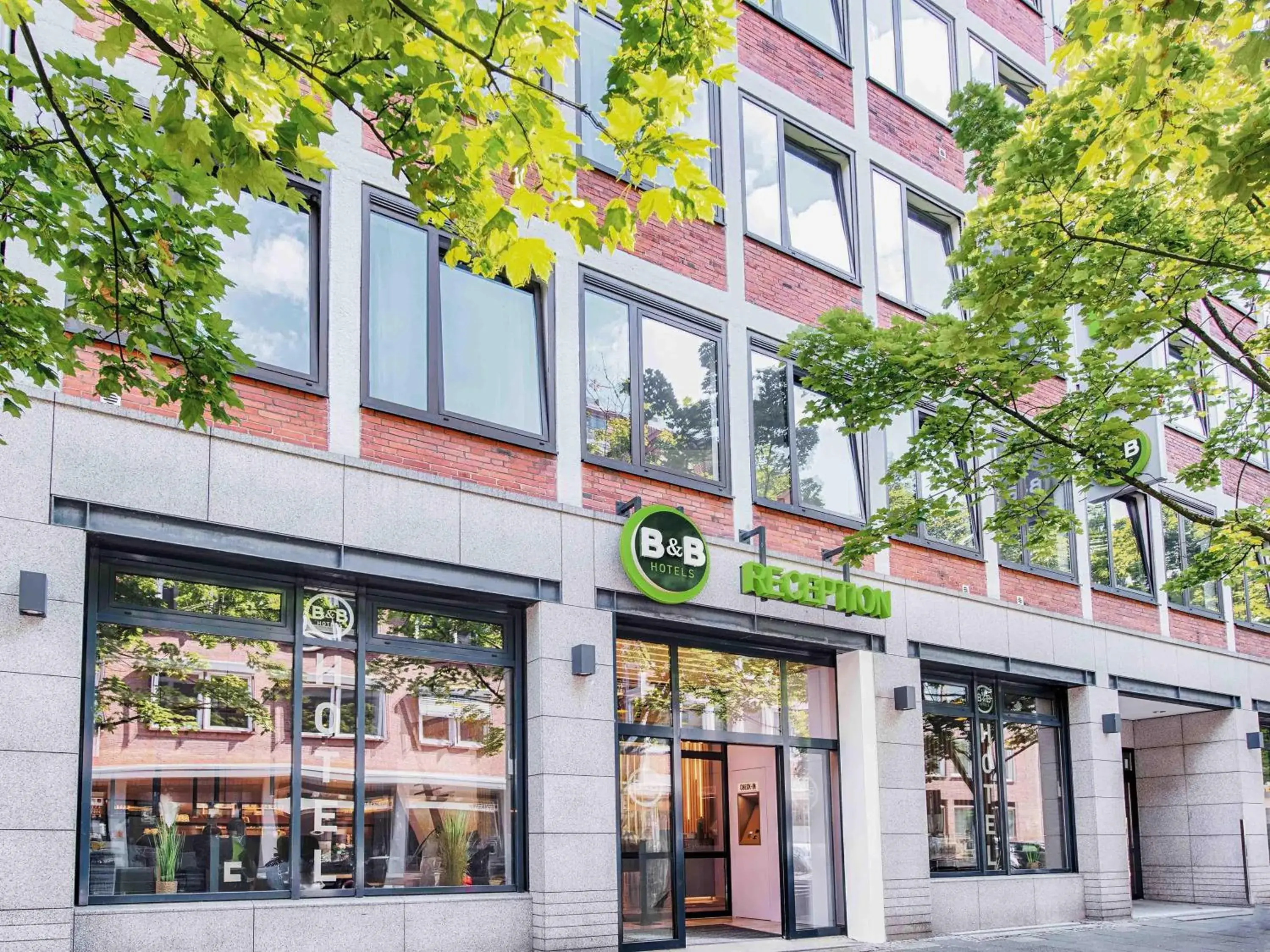 Property building in B&B Hotel Kiel-Holstenbrücke Property building in B&B Hotel Kiel-Holstenbrücke