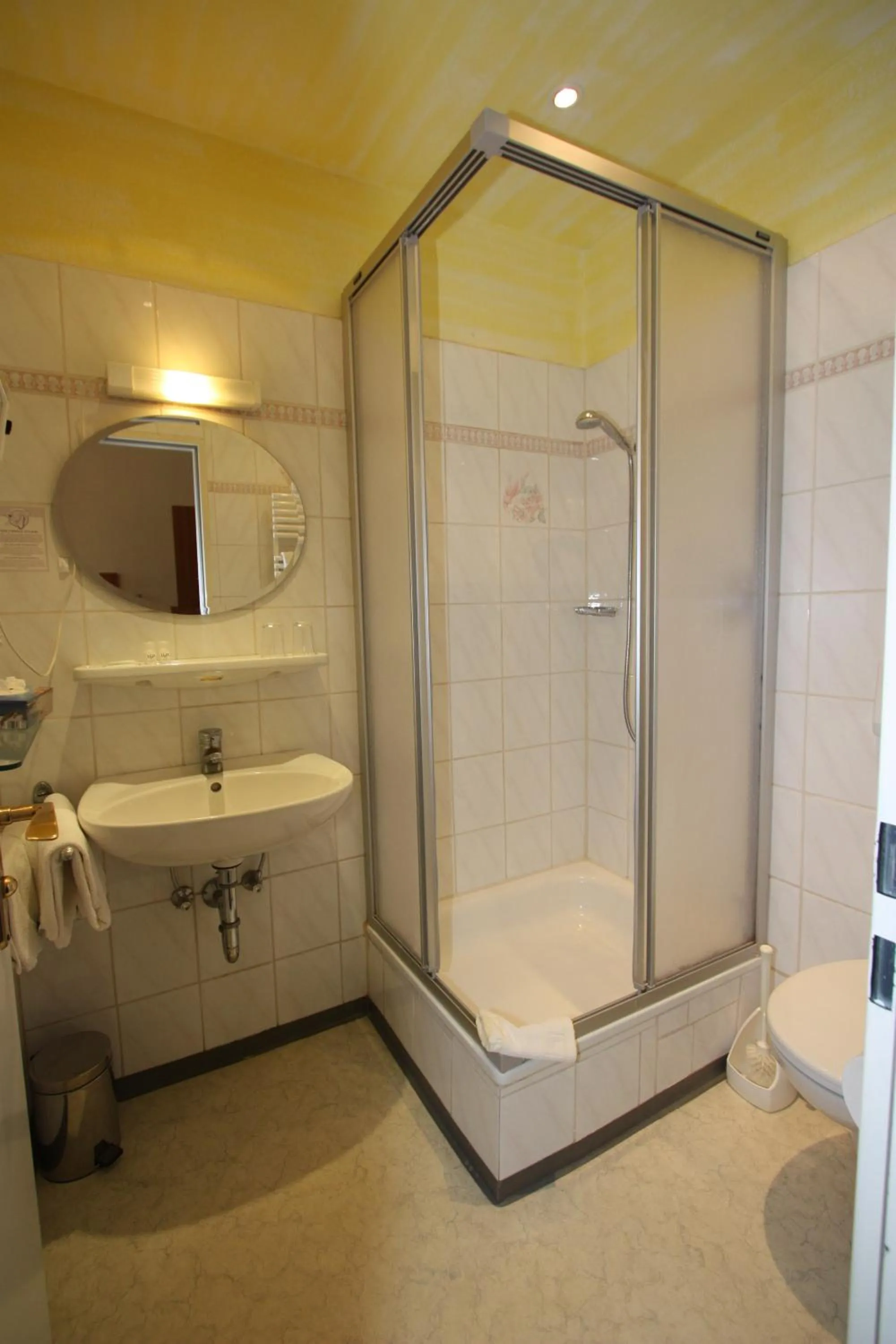 Shower in Hotel garni Almenrausch und Edelweiss