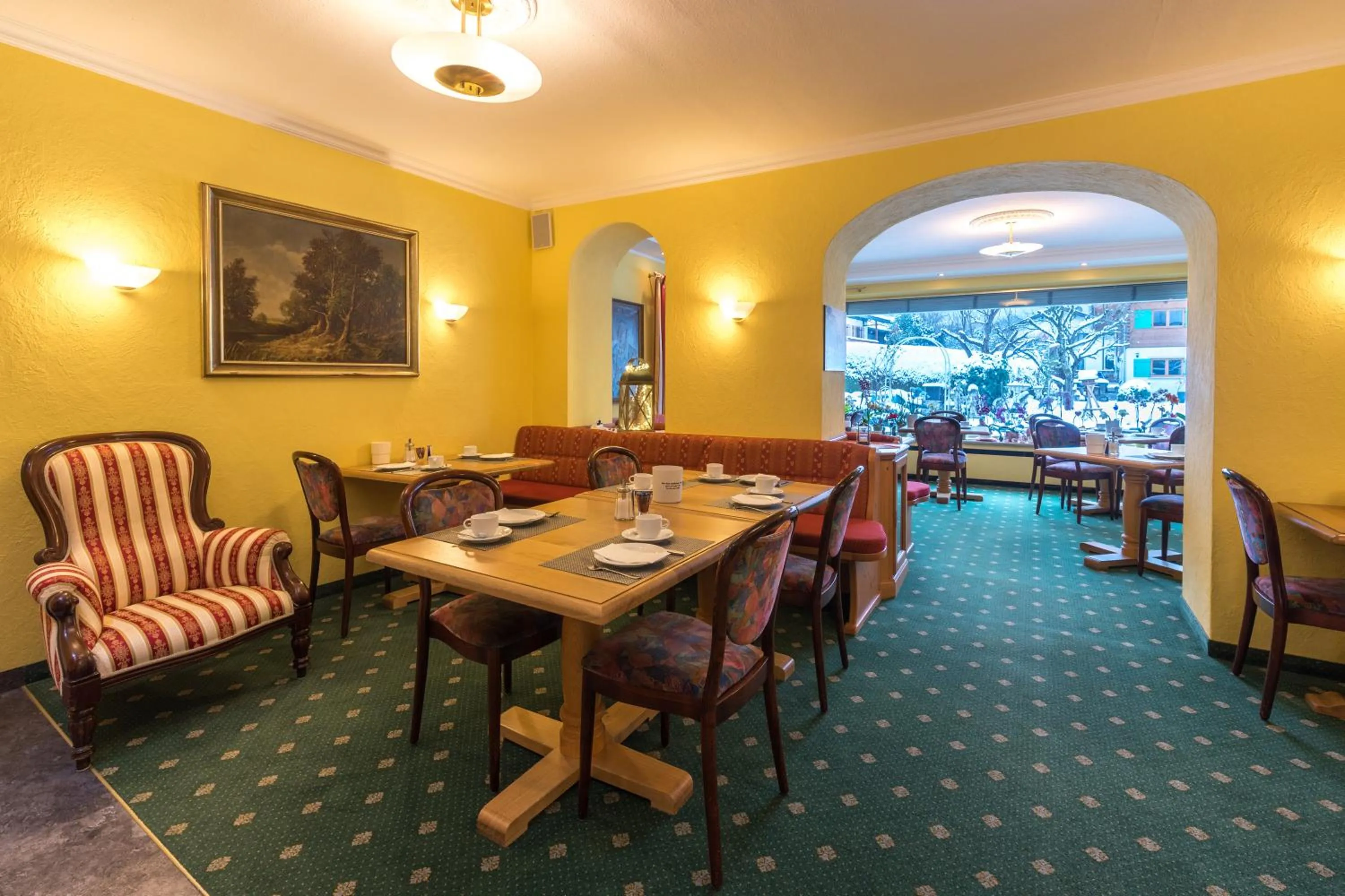 Decorative detail in Hotel garni Almenrausch und Edelweiss