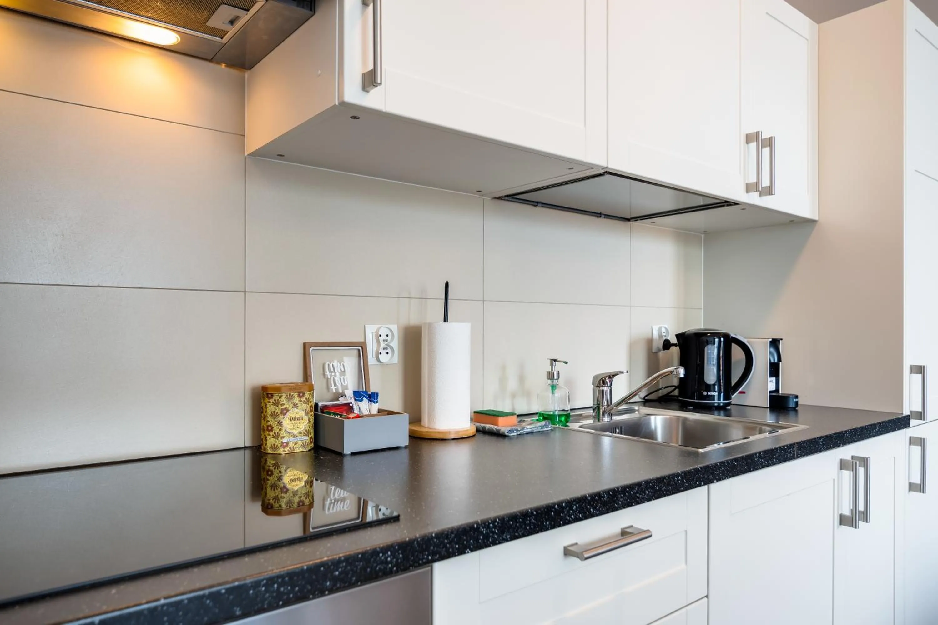 Coffee/tea facilities in Apartamenty Prestige Browar Lubicz Stare Miasto