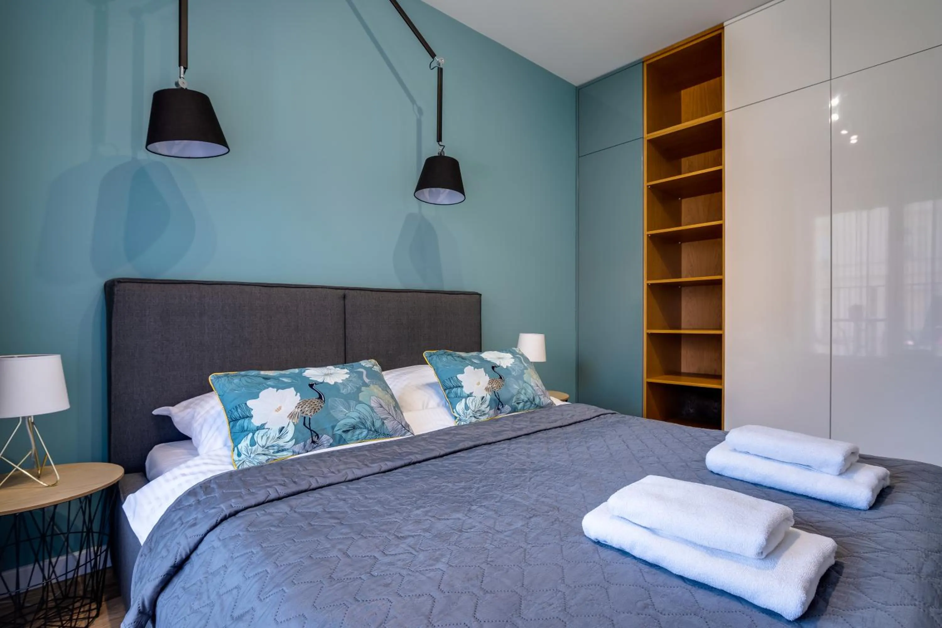 Bedroom, Bed in Apartamenty Prestige Browar Lubicz Stare Miasto