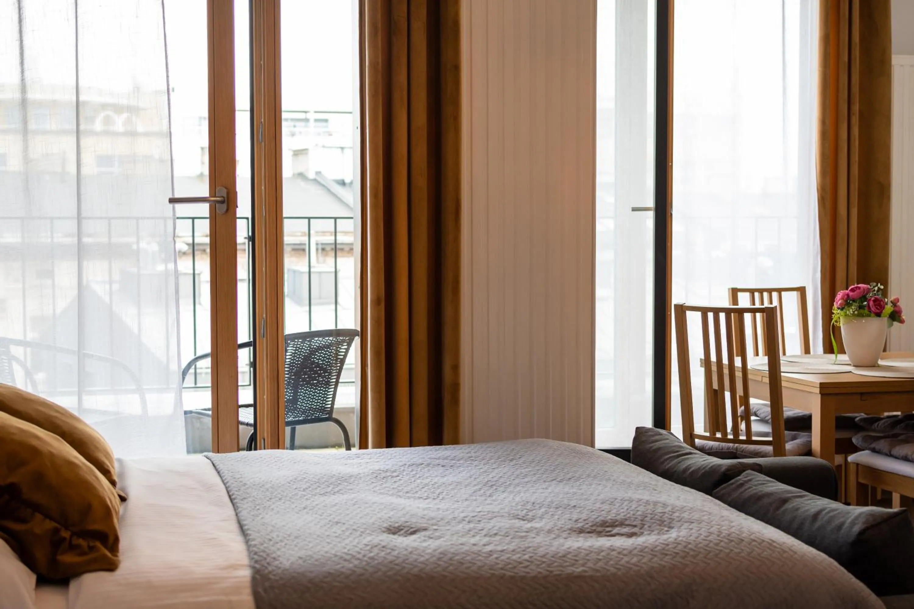 Bed in Apartamenty Prestige Browar Lubicz Stare Miasto