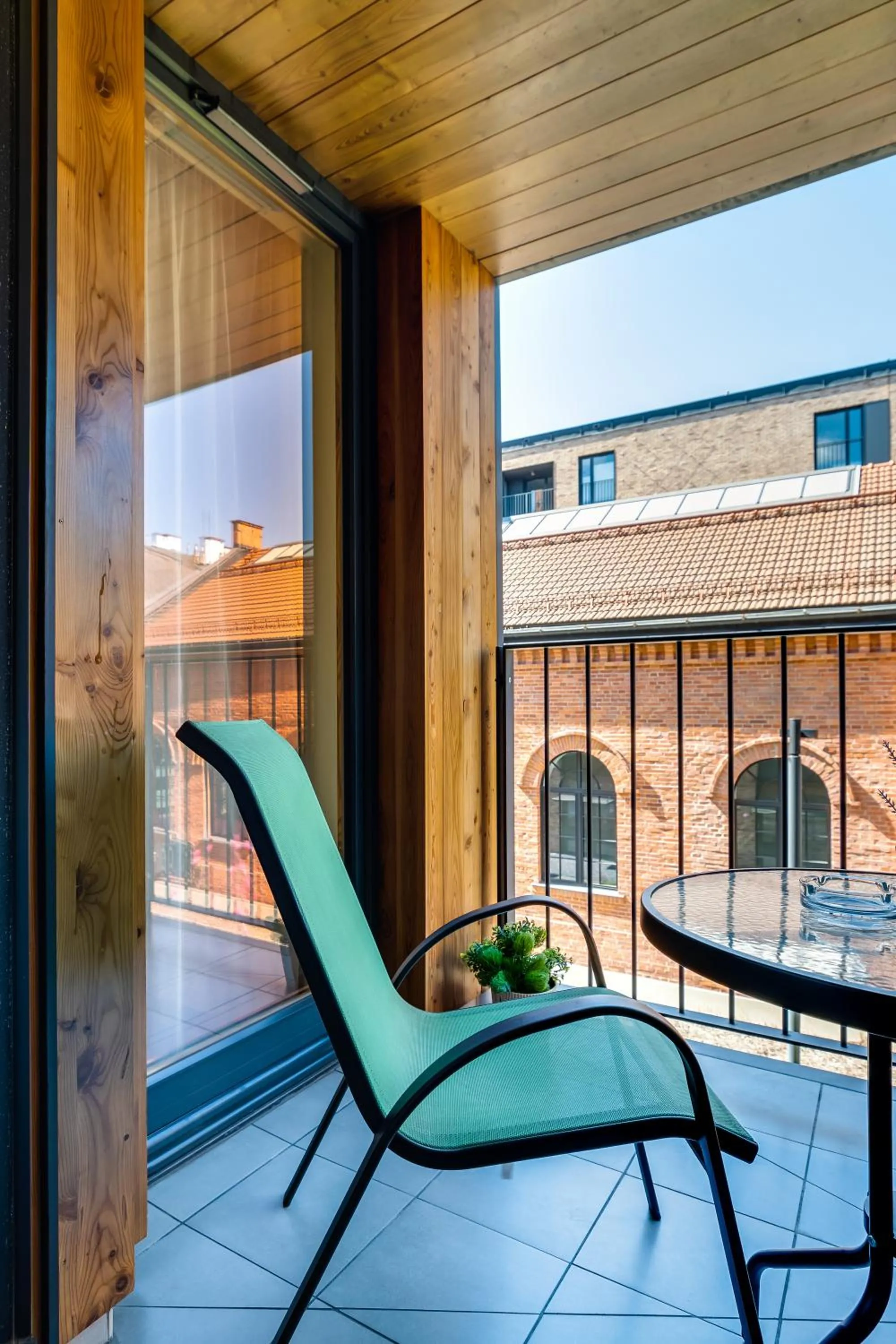 Balcony/Terrace in Apartamenty Prestige Browar Lubicz Stare Miasto