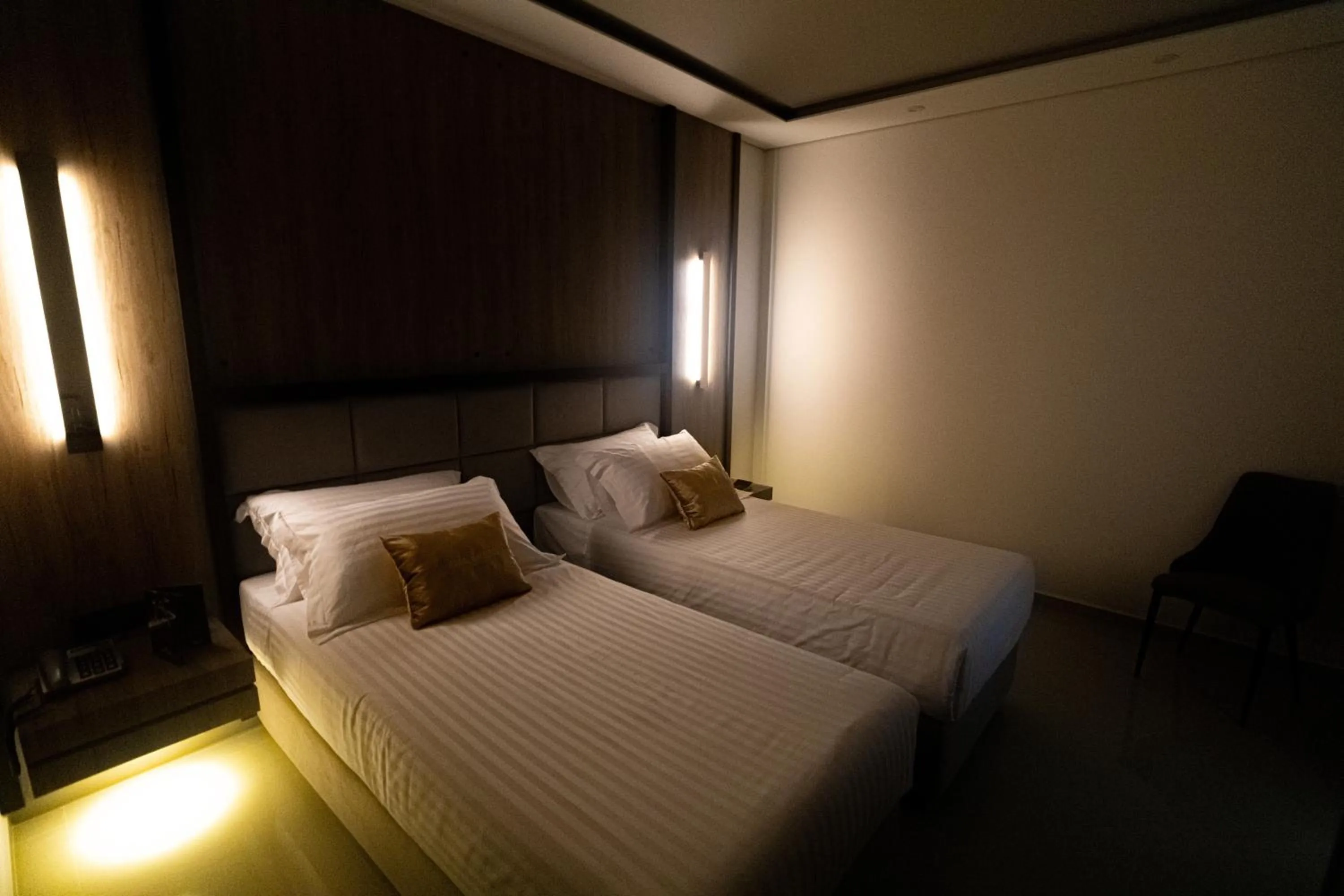 Bed in Kraal Hotel Vlore